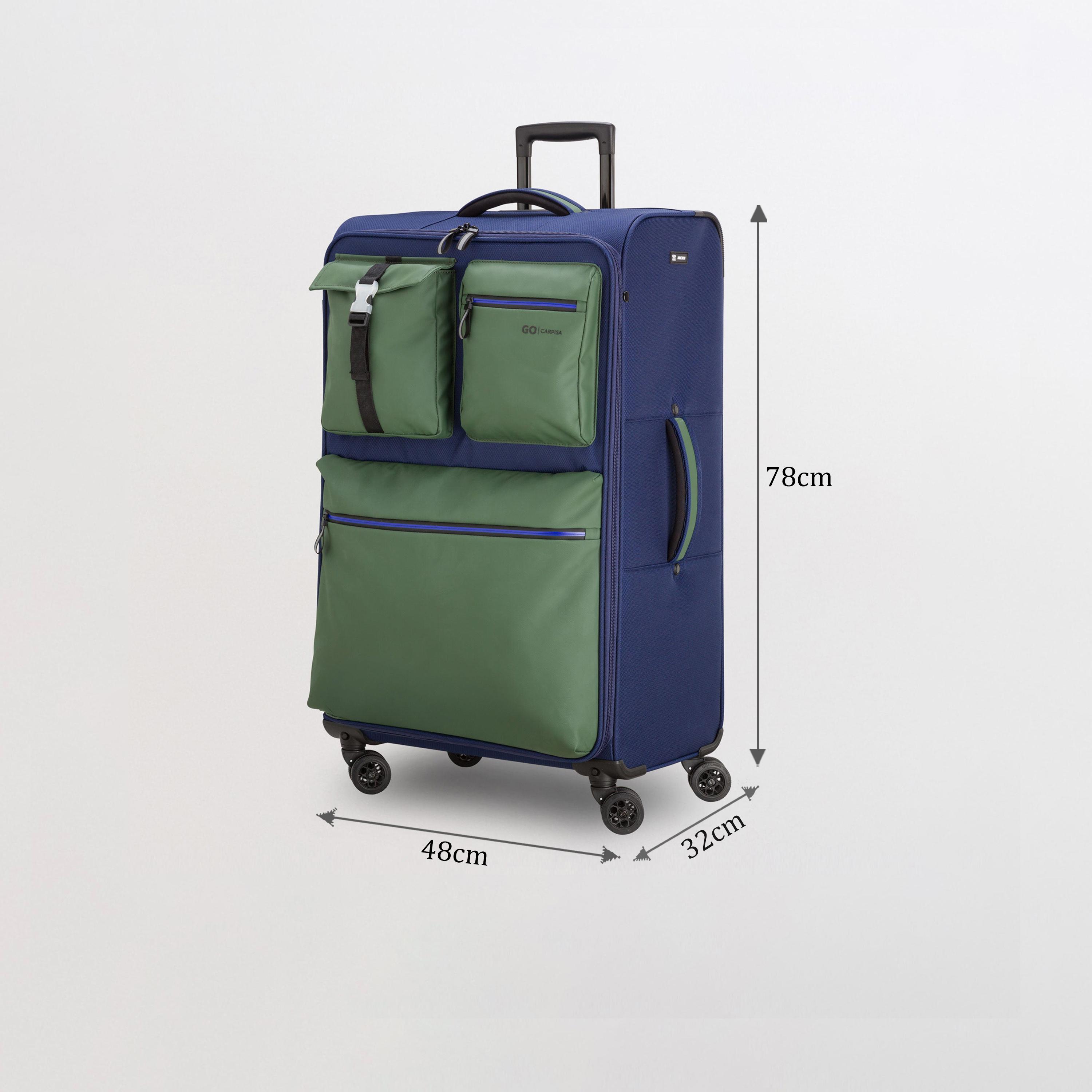 كابريسا - شنطة سفر ايركرو كبيرة أربع عجلات دوارة 78 سم-travel-luggagesandbags-luggage-image-9