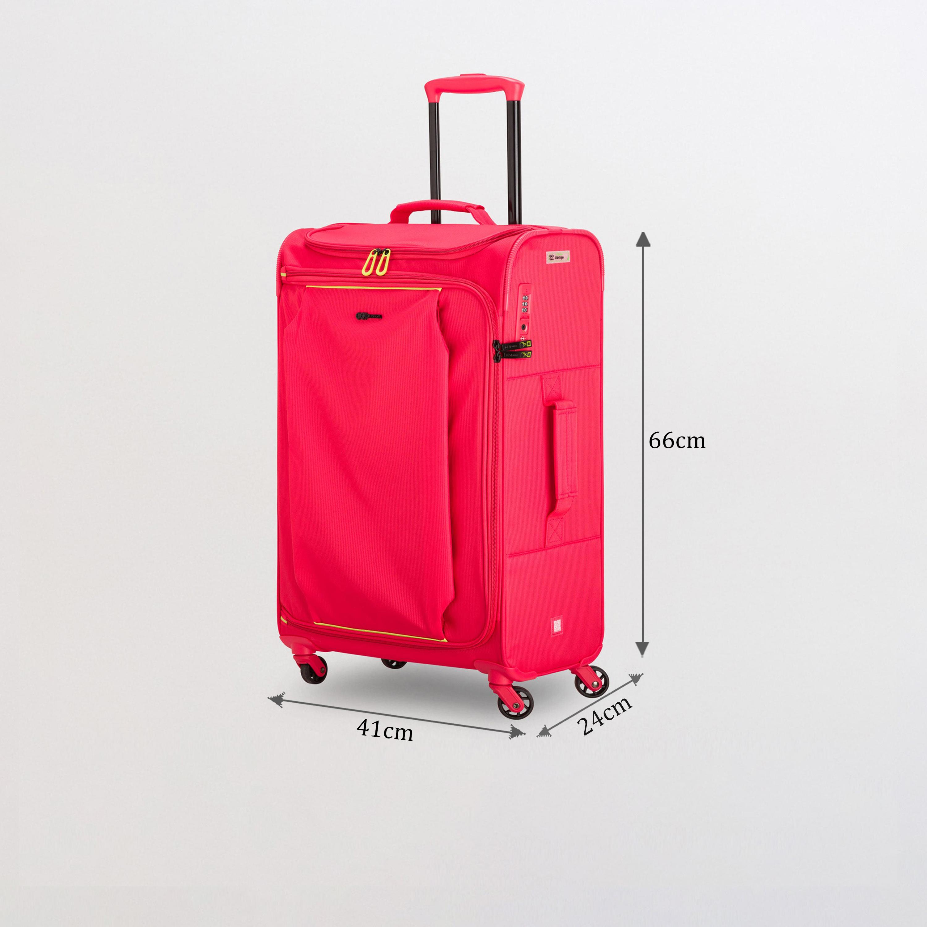 كابريسا - شنطة لايت آند جو متوسطة أربع عجلات دوارة  66 سم-travel-luggagesandbags-luggage-image-18