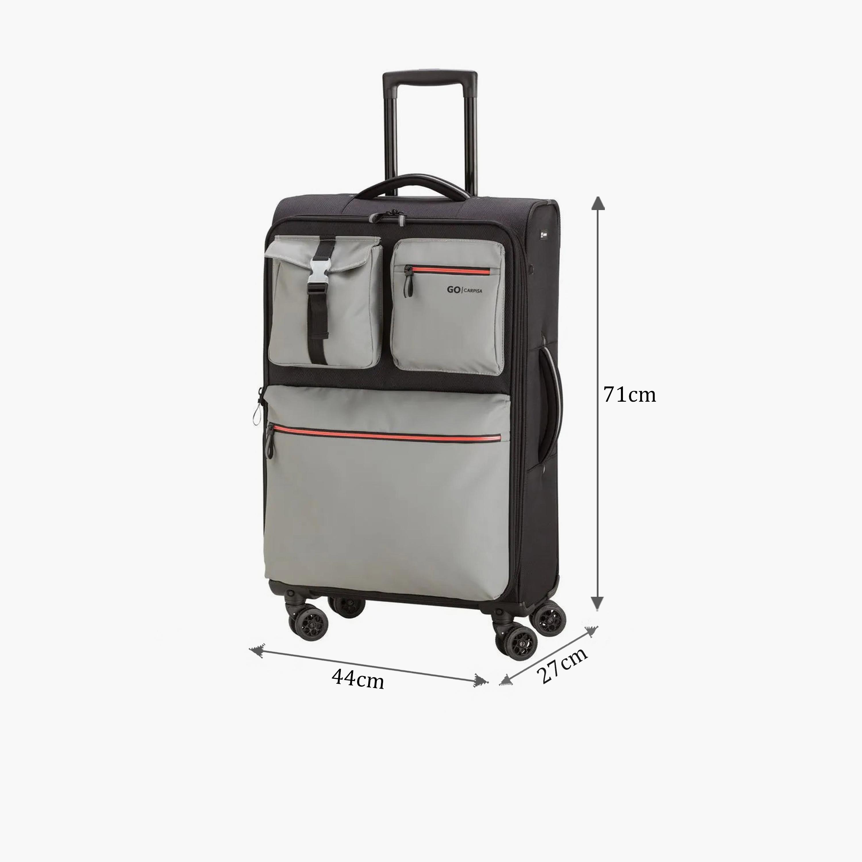 كابريسا - شنطة سفر ايركرو بعجلات دوارة متوسطة   أربع عجلات دوارة 71 سم-travel-luggagesandbags-luggage-image-2