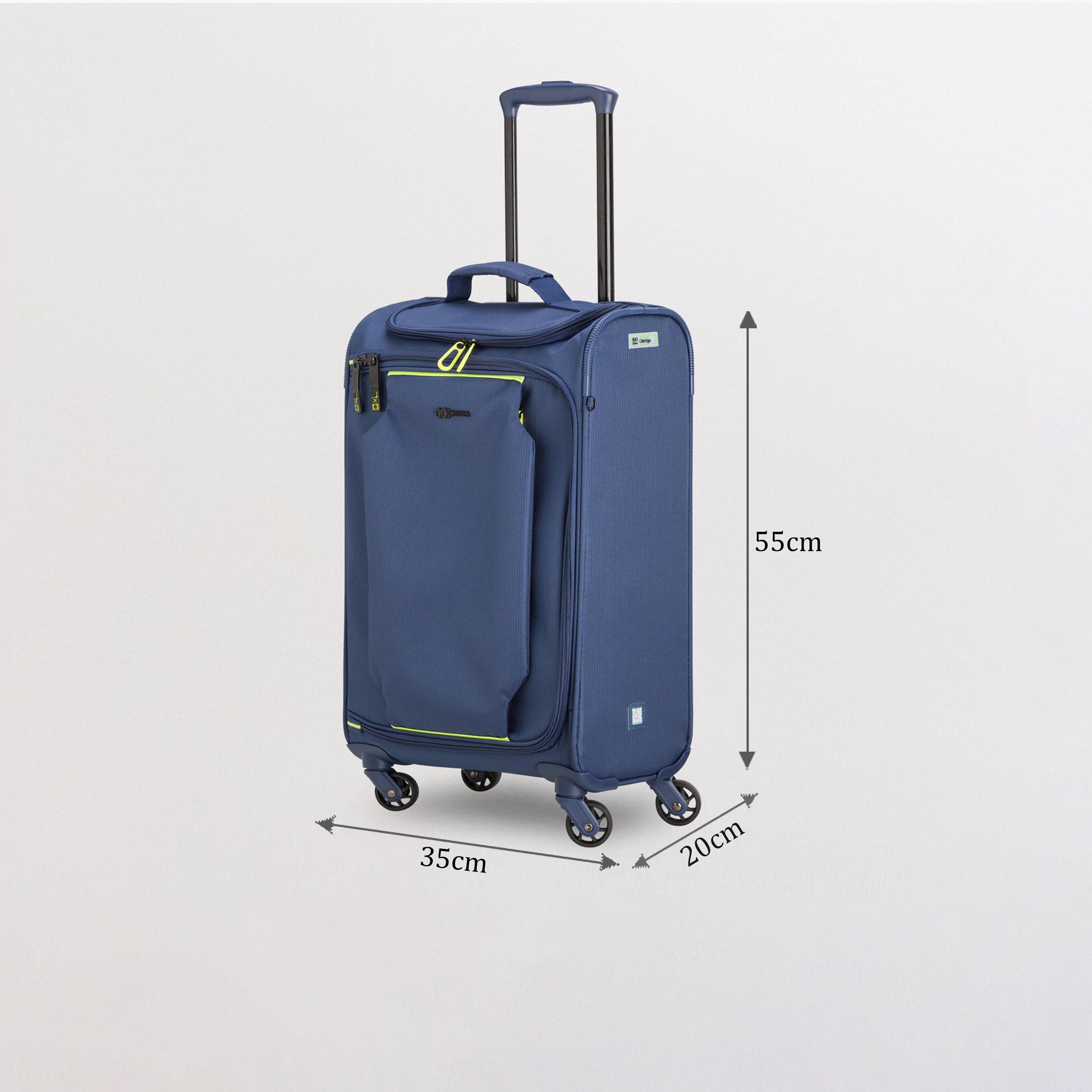 Carpisa Lite'N'Go 55 CM Small Cabin 4-Wheeler Spinner Trolley Bag-travel-luggagesandbags-luggage-image-2