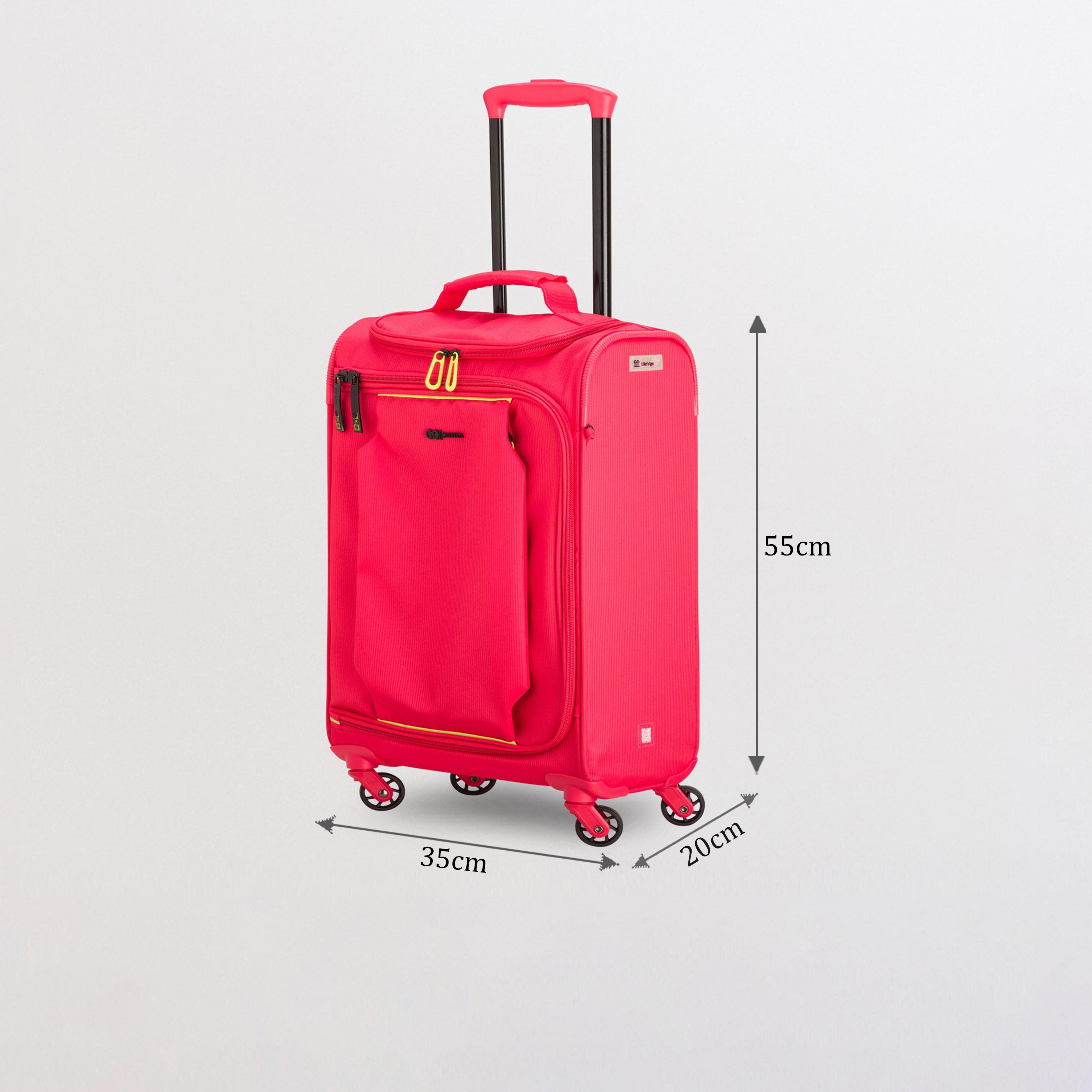 Carpisa Lite'N'Go 55 CM Small Cabin 4-Wheeler Spinner Trolley Bag-travel-luggagesandbags-luggage-image-18