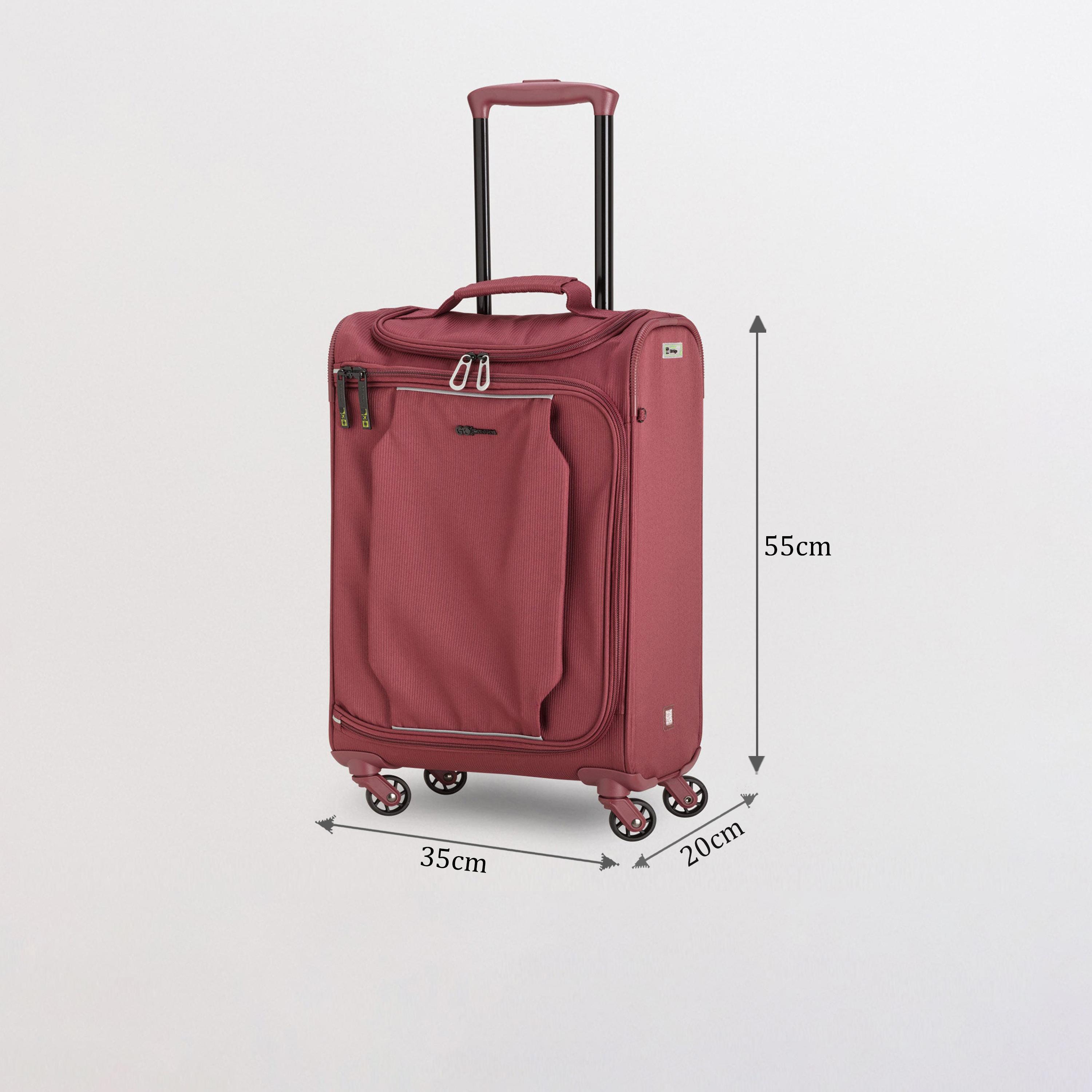 Carpisa Lite'N'Go 55 CM Small Cabin 4-Wheeler Spinner Trolley Bag-travel-luggagesandbags-luggage-image-26