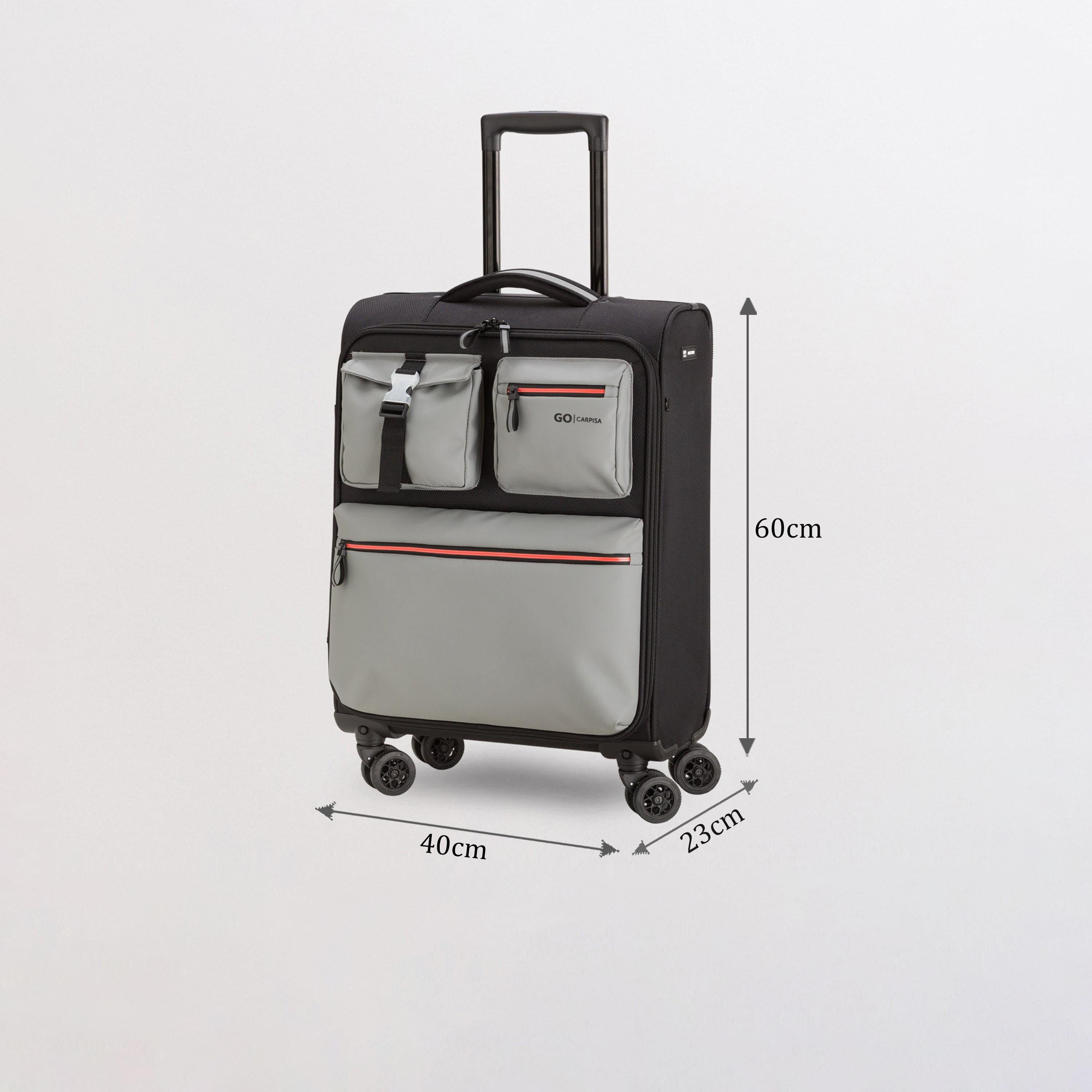 Carpisa Aircrew 60 CM Small Cabin 4-Wheeler Spinner Trolley Bag-travel-luggagesandbags-luggage-image-2