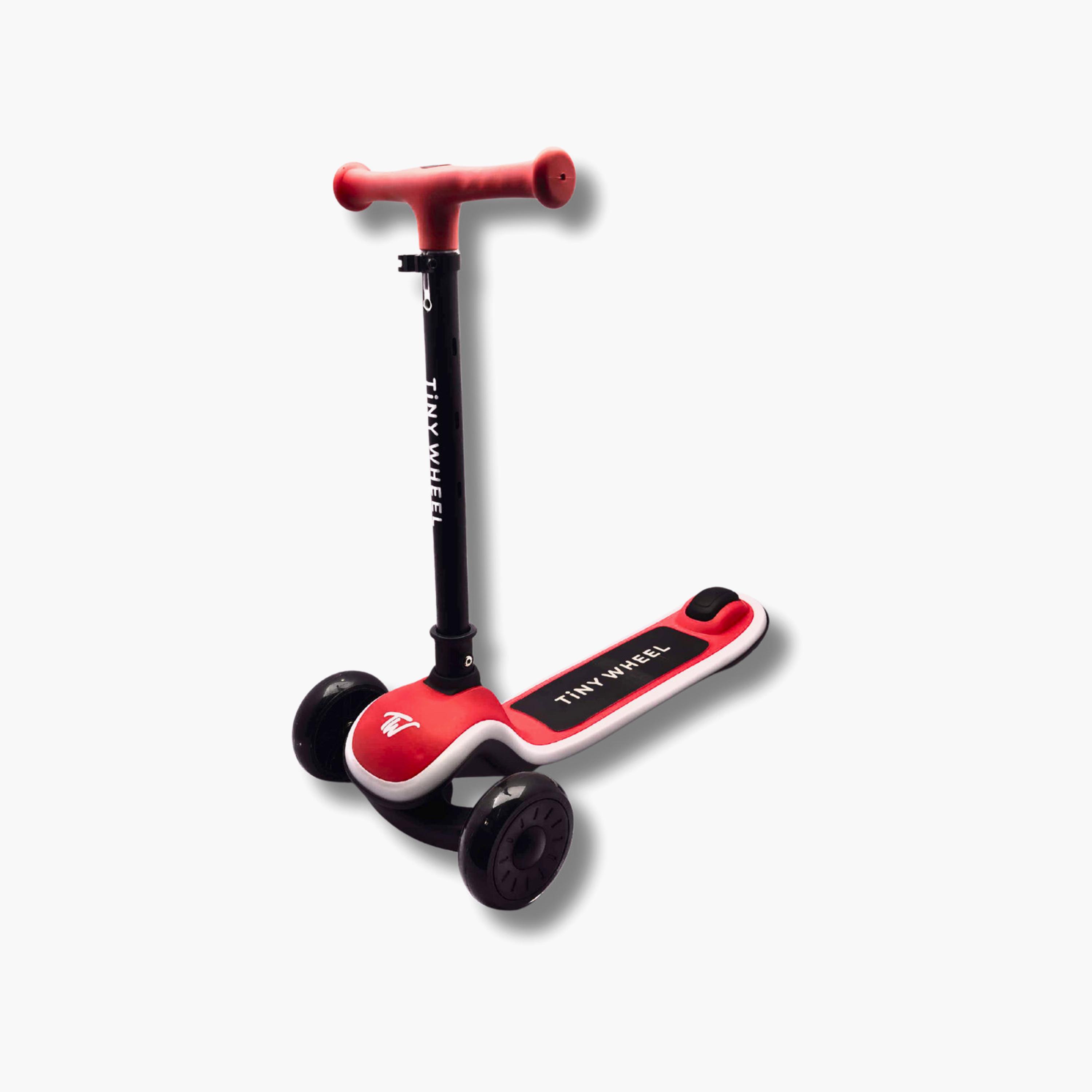 سكوتر مضيء من تايني وييلز - أحمر-toys-outdoor-scooters-image-3