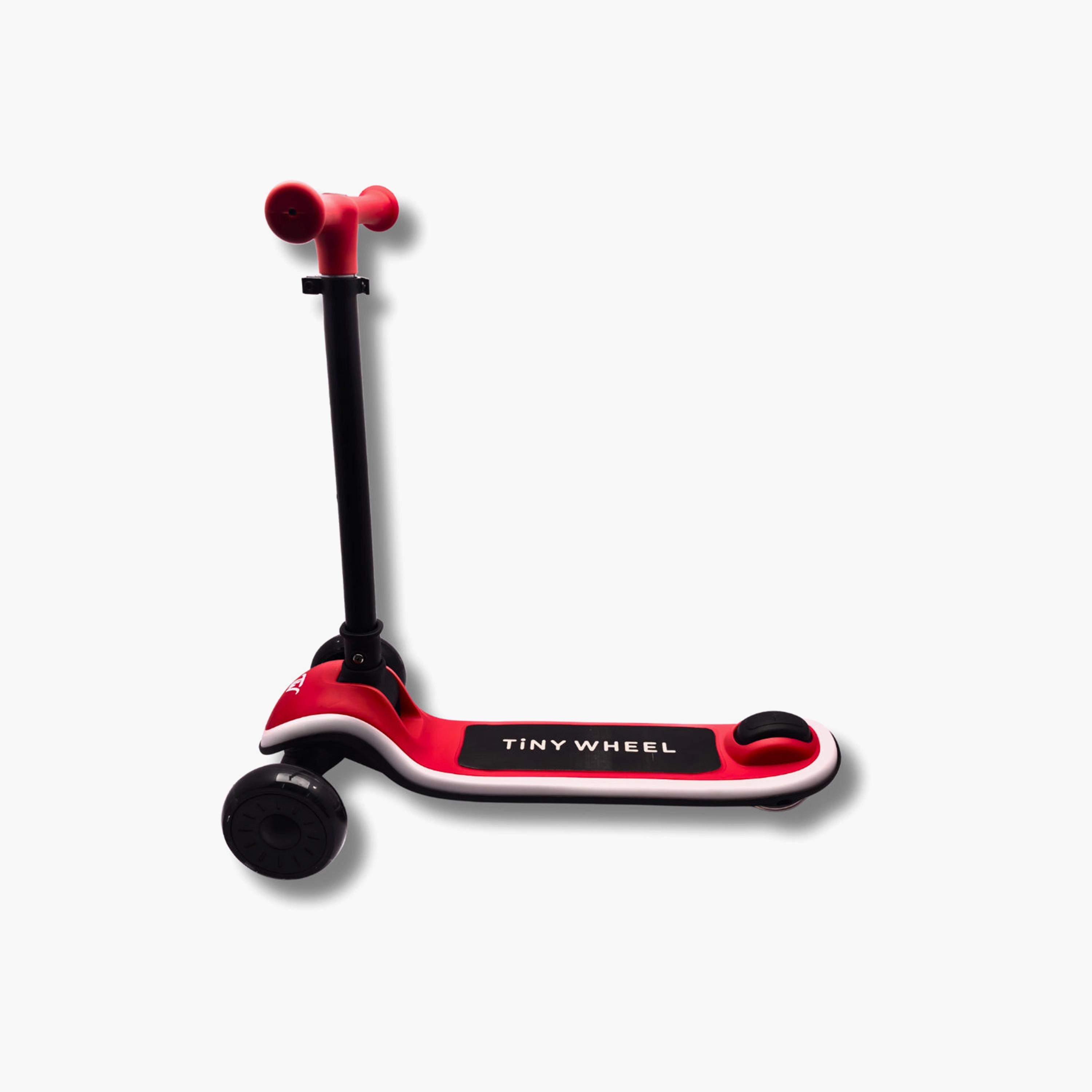 سكوتر مضيء من تايني وييلز - أحمر-toys-outdoor-scooters-image-4