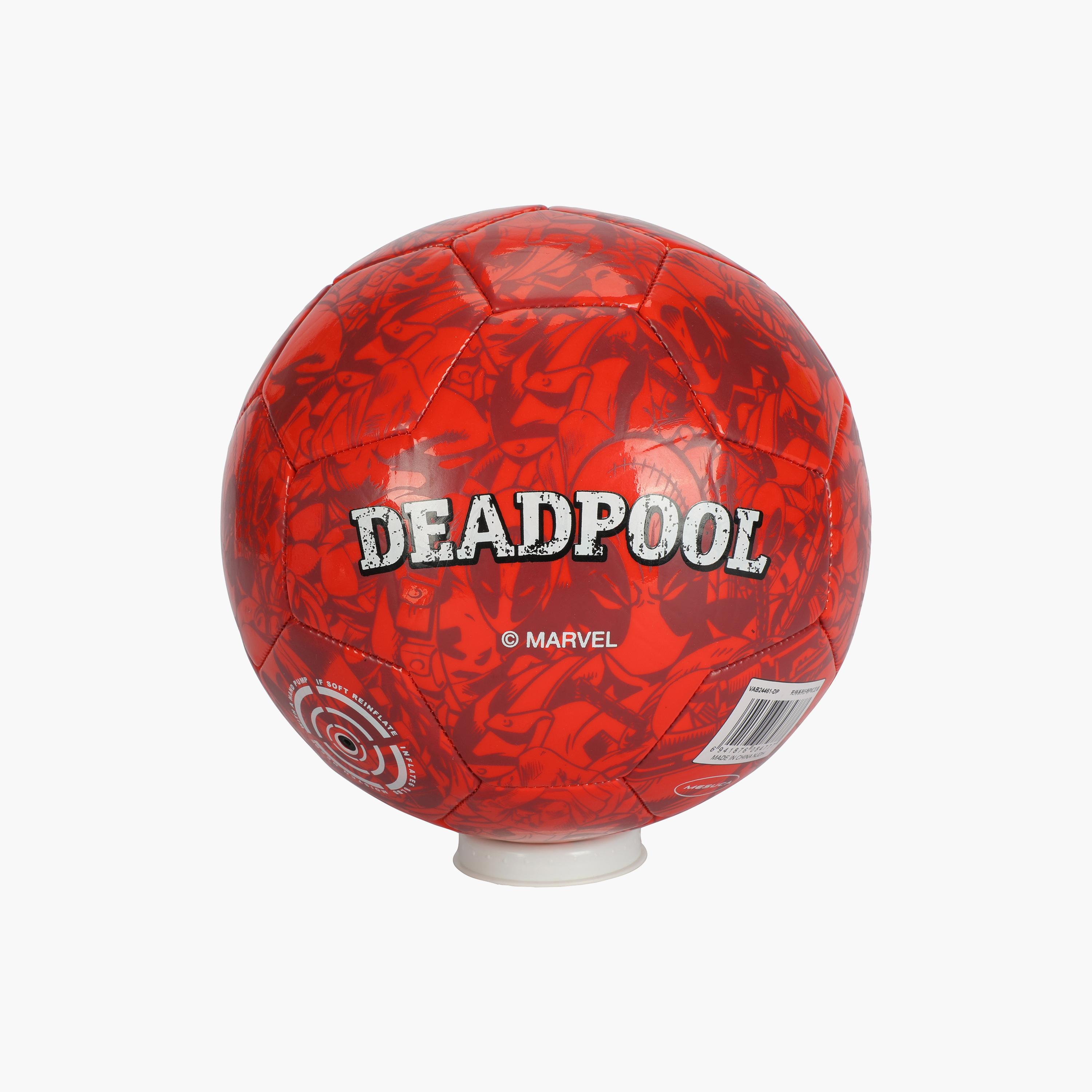 Marvel PVC Soccer Ball - Deadpool-sports-gear-football-accessories-balls-image-2