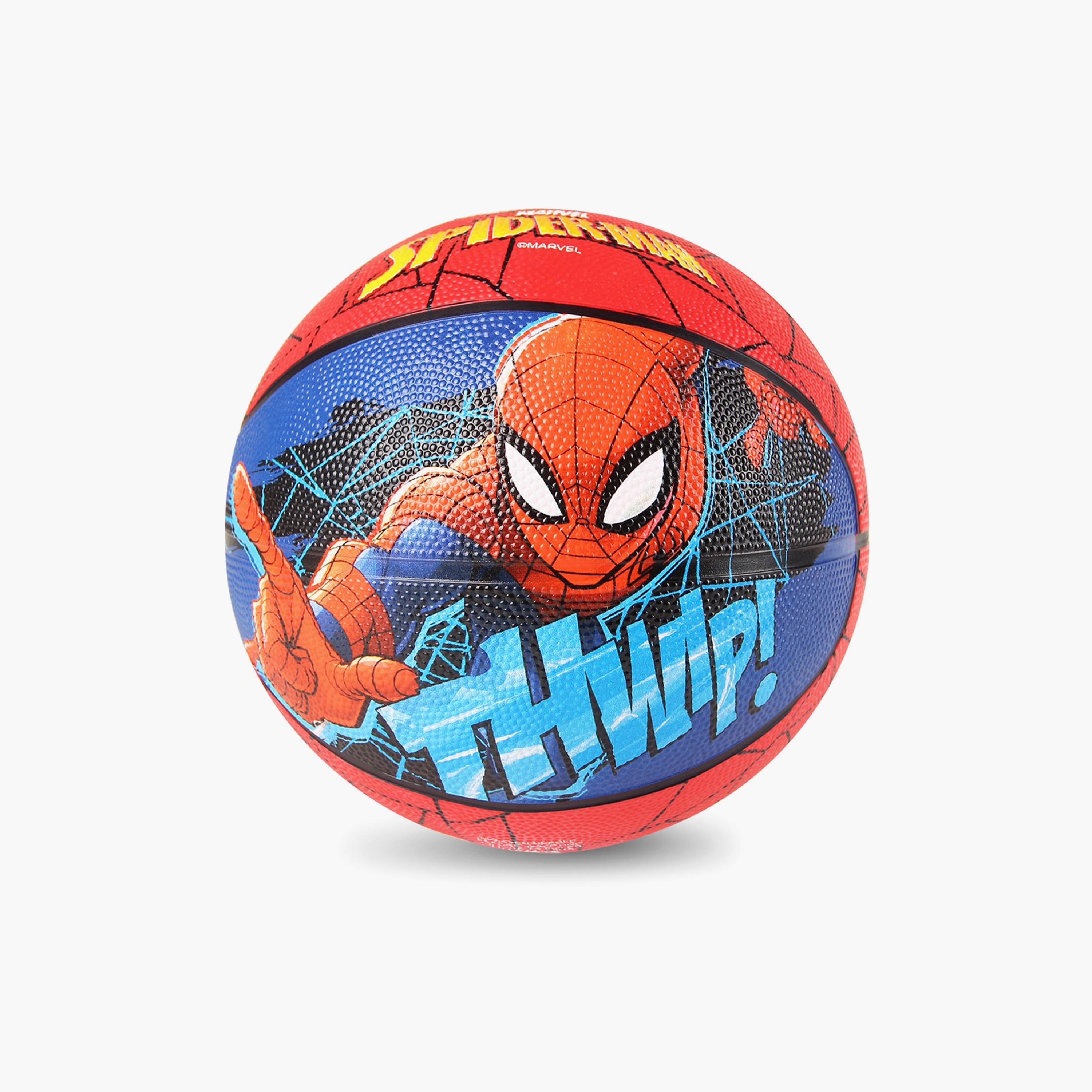 Disney Rubber Basketball - Spiderman - No 5-sports-gear-football-accessories-balls-image-1