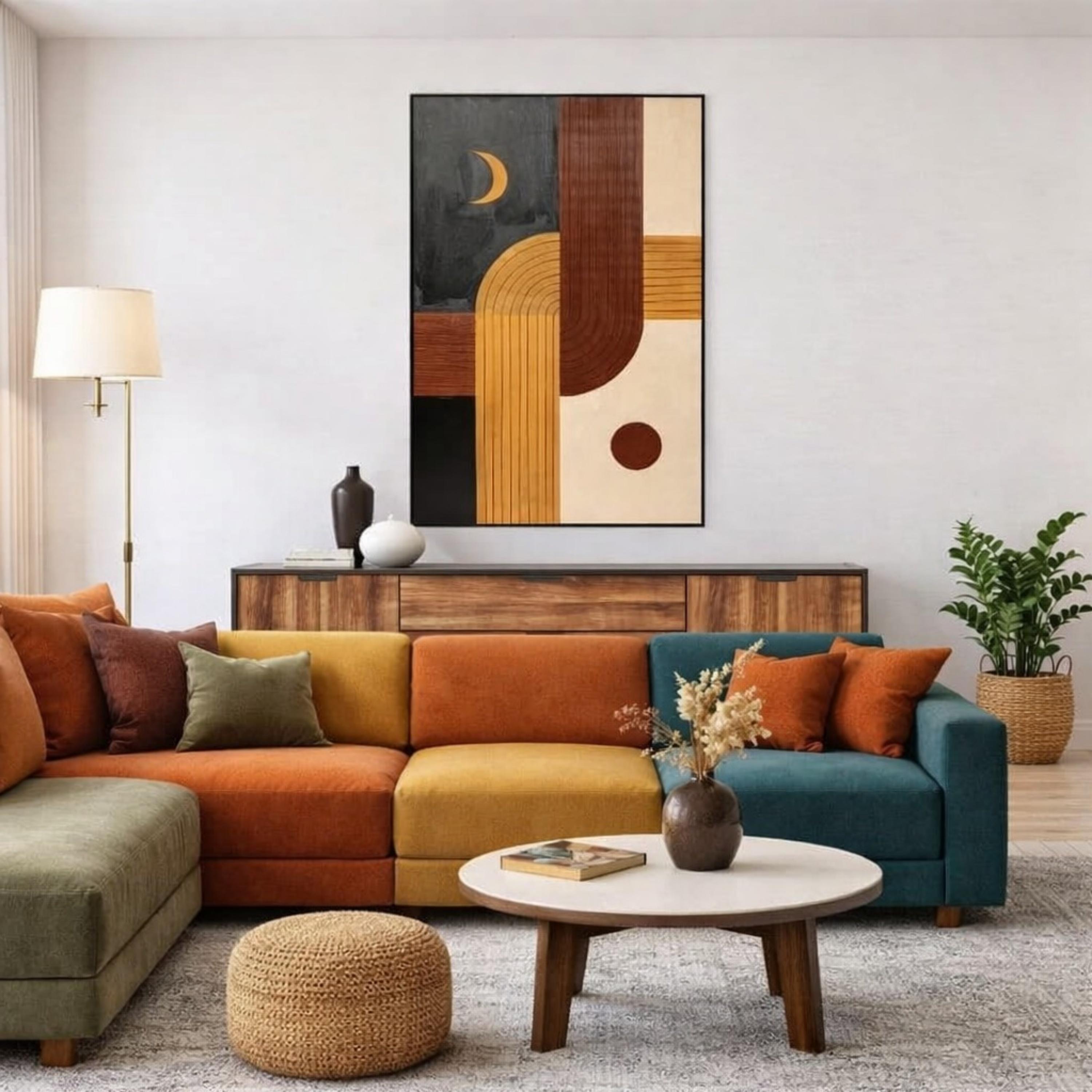 Abstract Geometric Wall Art-household-walldecorandmirrors-wallart-image-2