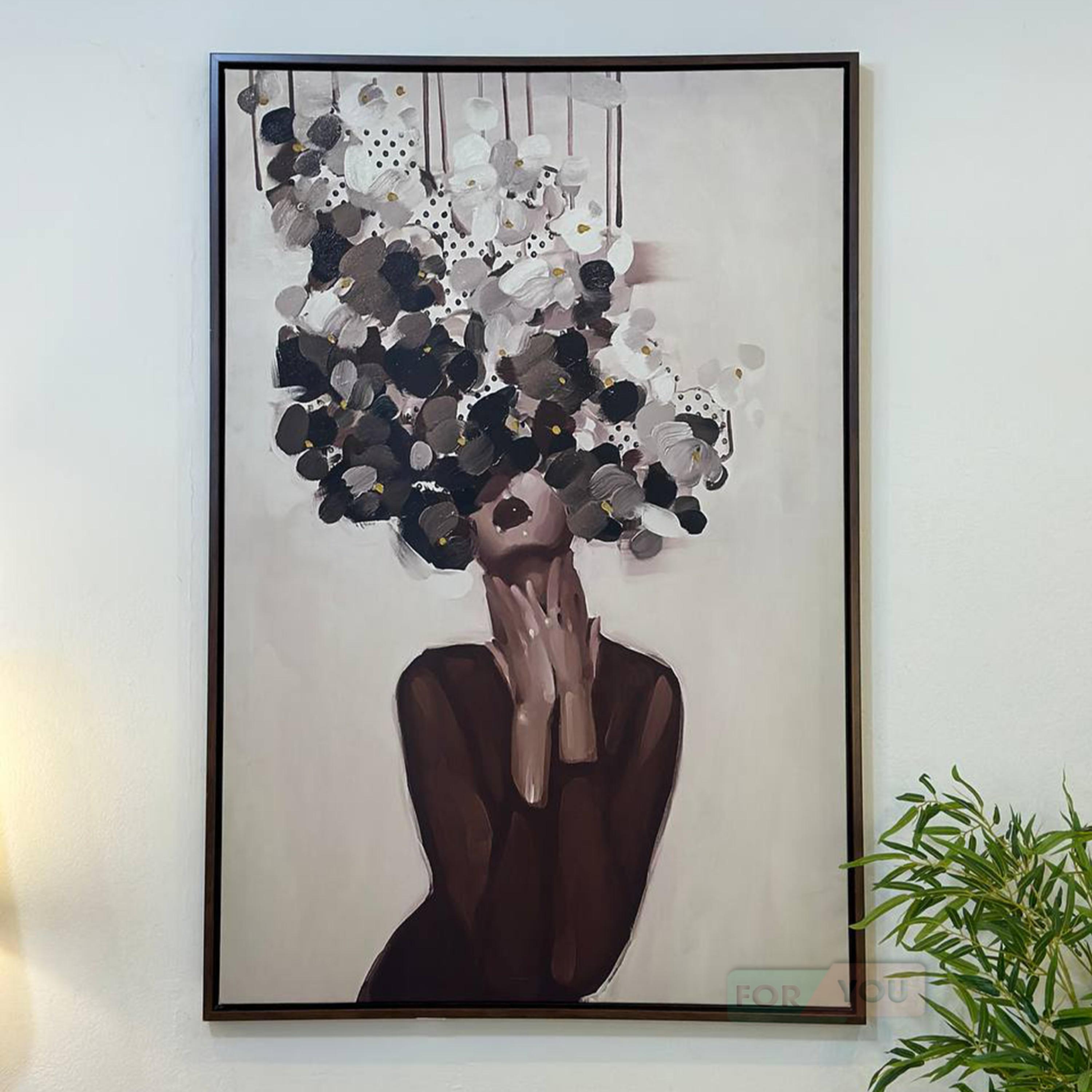 Abstract Floral Framed Wall Art-household-walldecorandmirrors-wallart-image-1