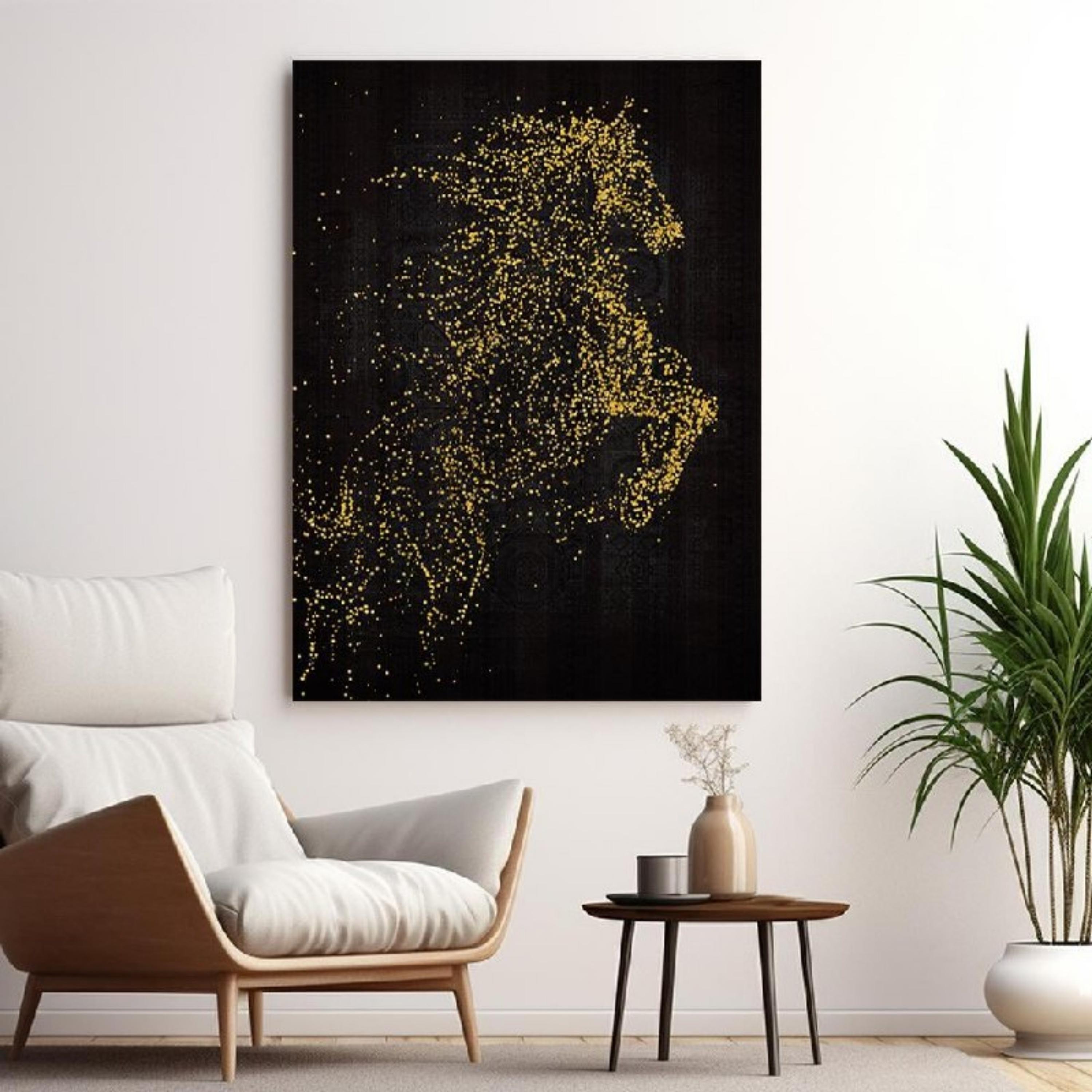 Abstract Horse Canvas Wall Art-household-walldecorandmirrors-wallart-image-3