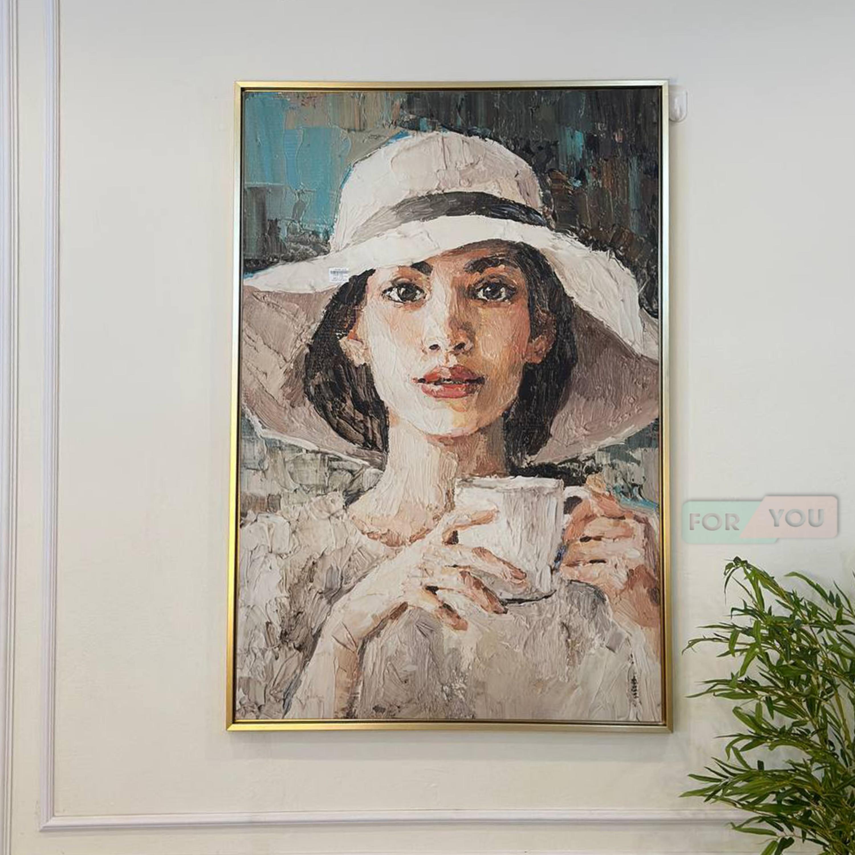 لوحة جدارية بورتريه نسيجية-household-walldecorandmirrors-wallart-image-1