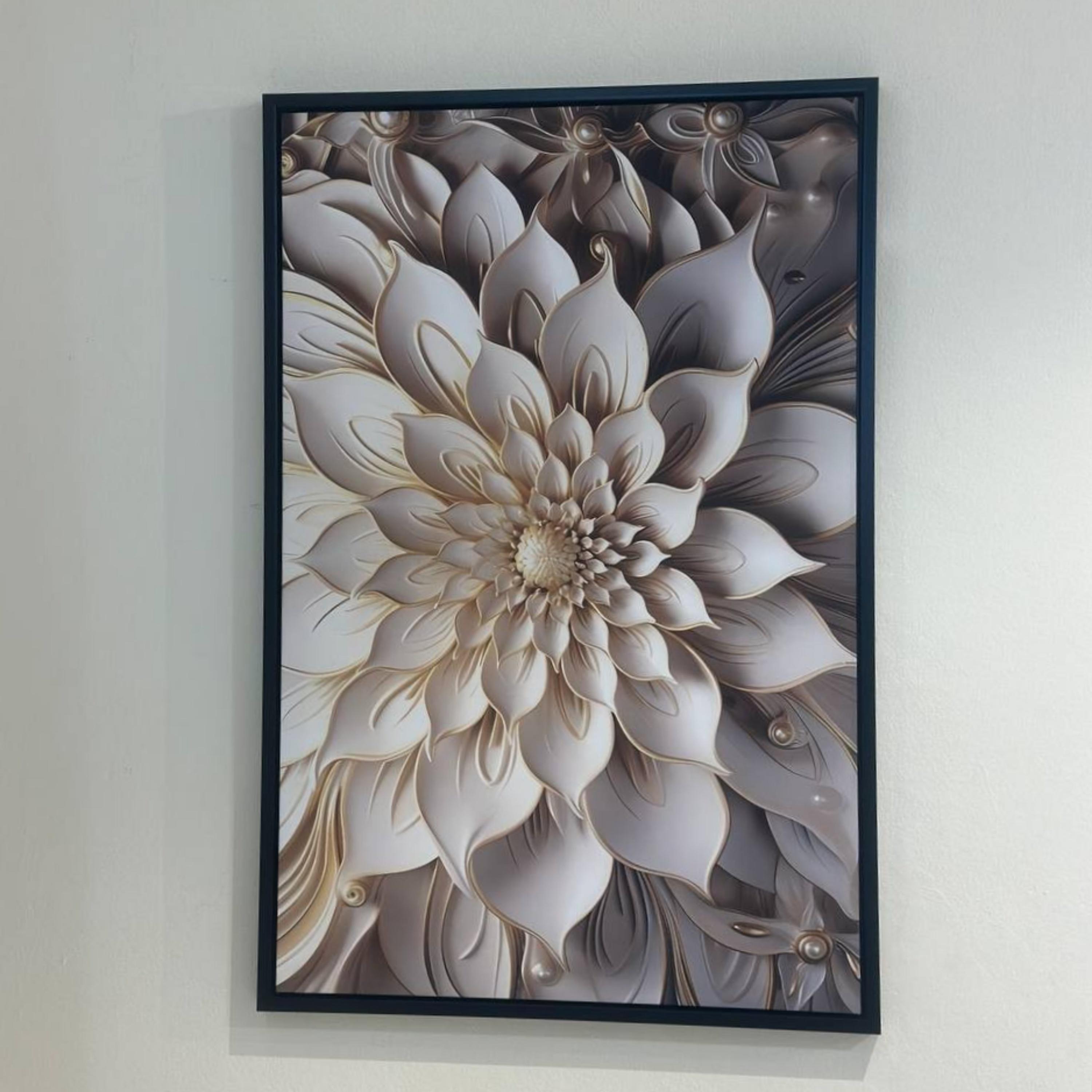 Floral Wall Art Framed-household-walldecorandmirrors-wallart-image-1