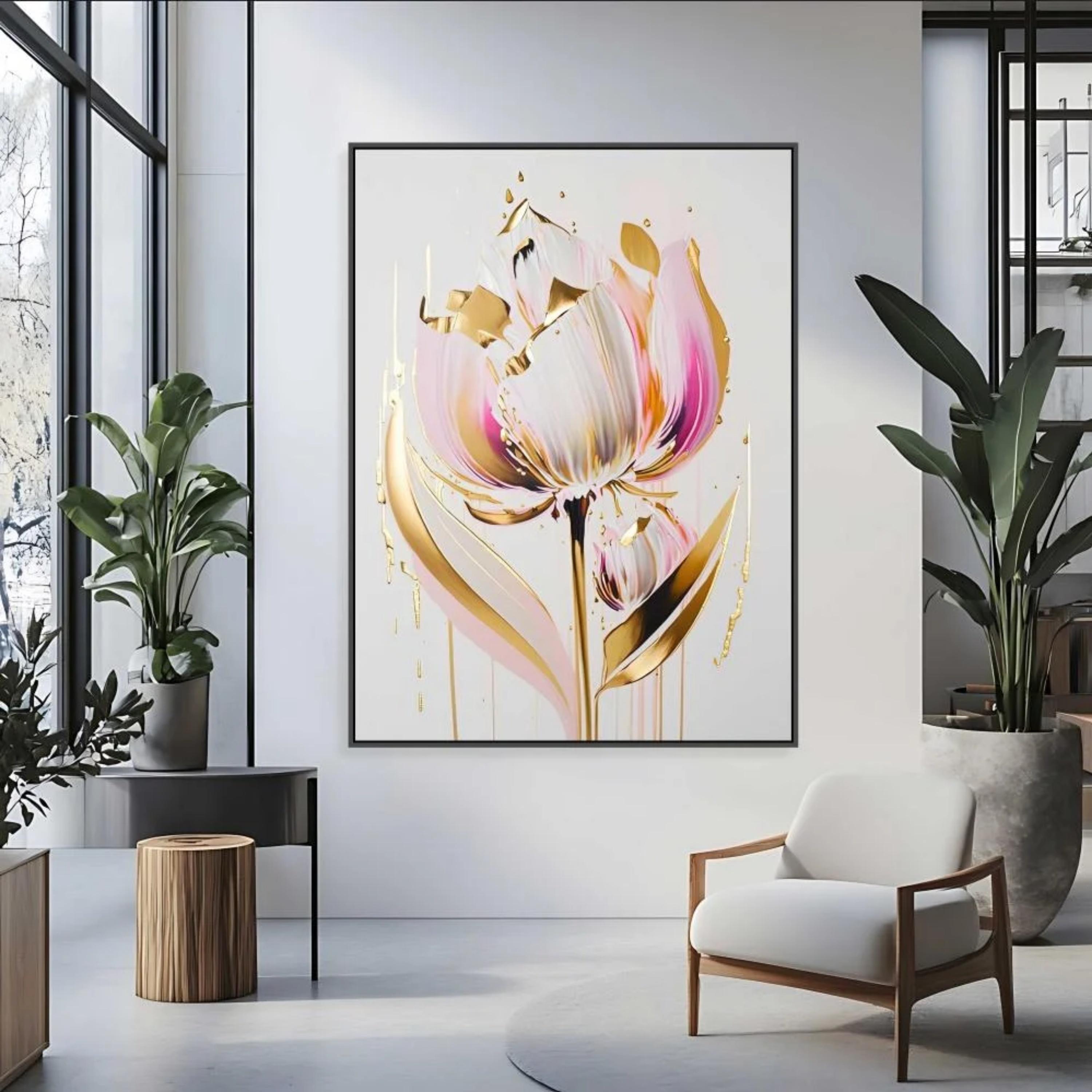 Abstract Floral Canvas Wall Art-household-walldecorandmirrors-wallart-image-3