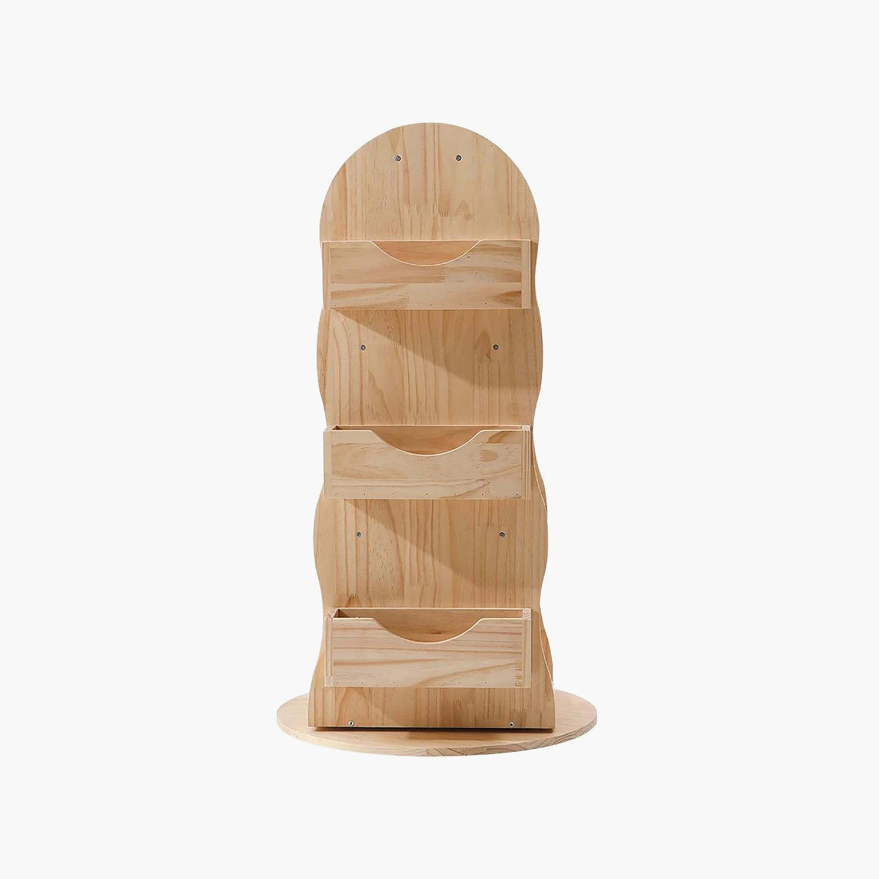 Woody Buddy 360 Degree Rotating Bookshelf-baby-nursery-furniture-wardrobesandstorage-image-6