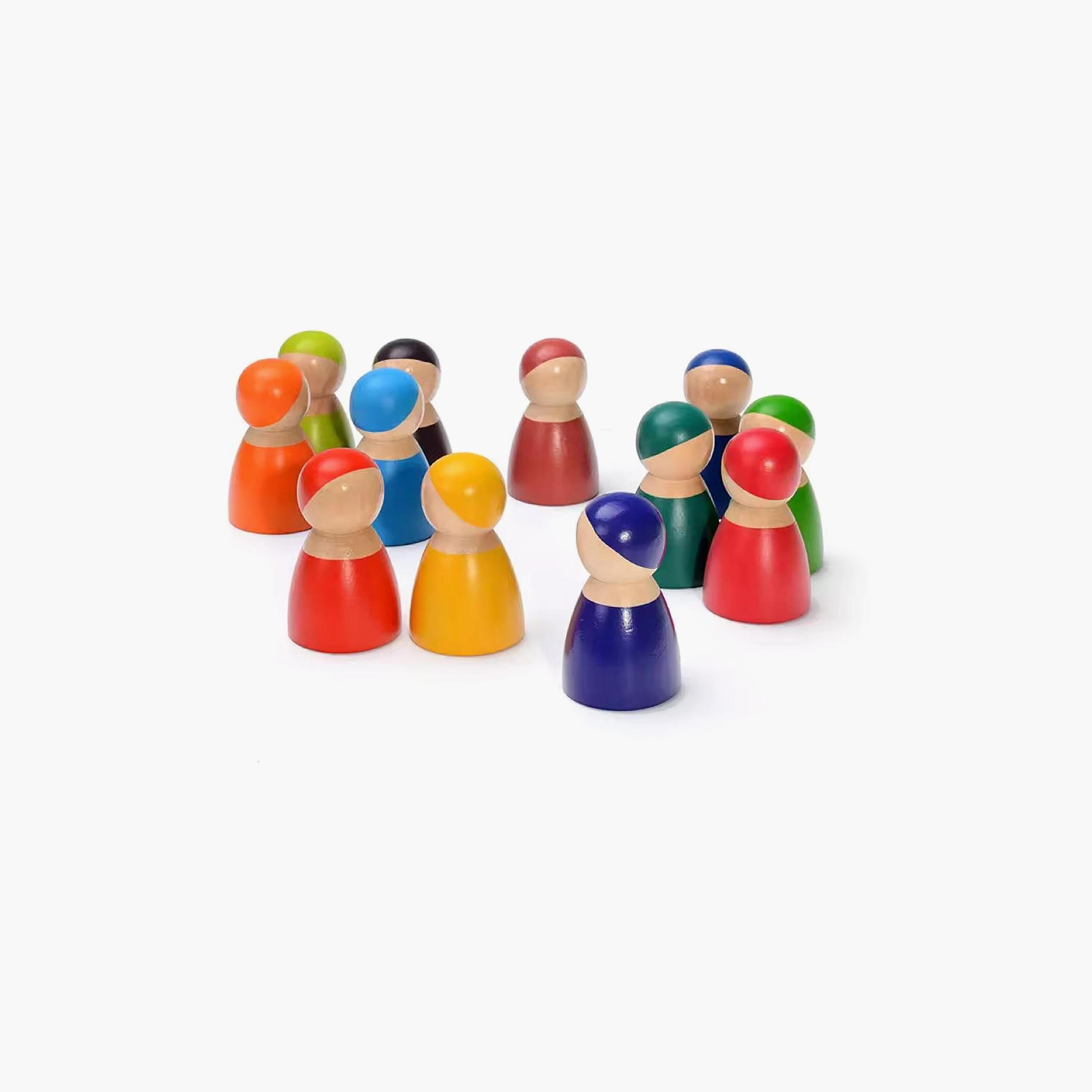 طقم دمى وتدية خشبية كلاسيكية من وودي بادي-toys-dollsandplaysets-dolls-image-2