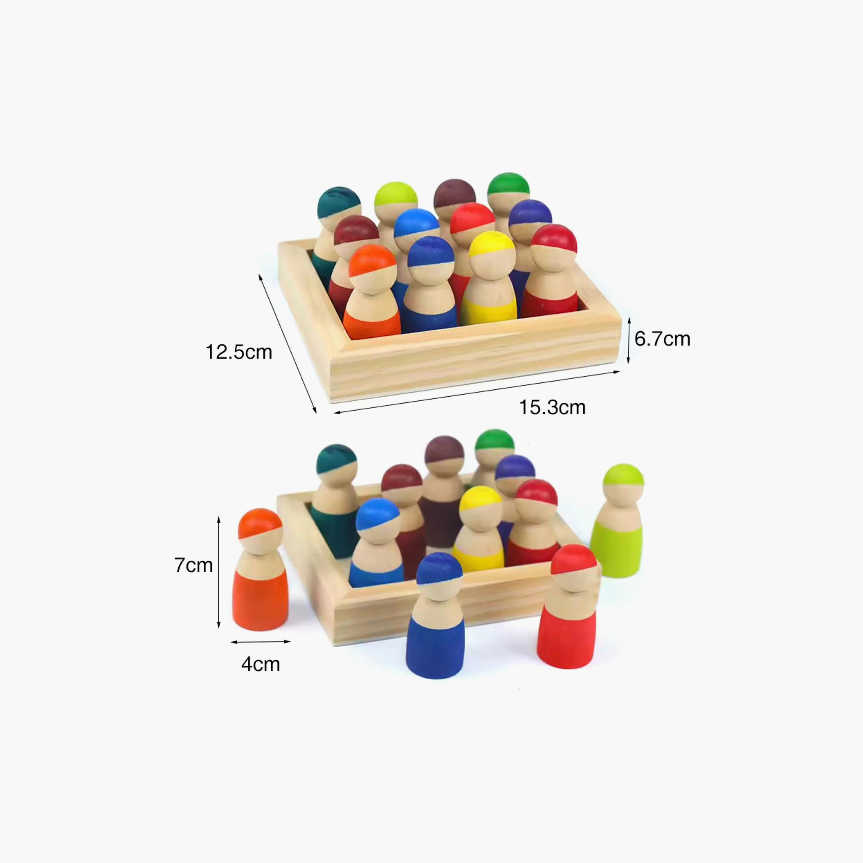 طقم دمى وتدية خشبية كلاسيكية من وودي بادي-toys-dollsandplaysets-dolls-image-5