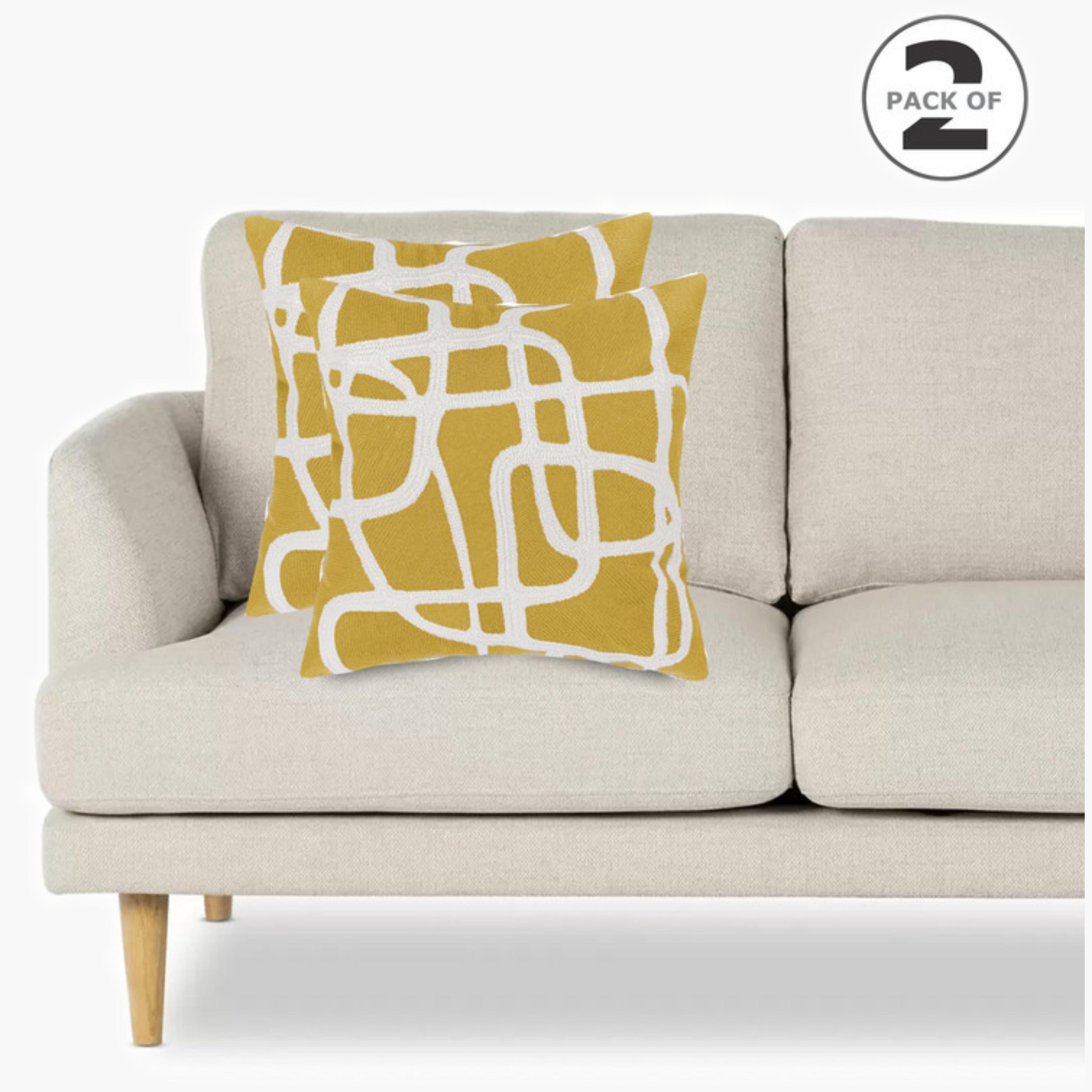 طقم غطاء وسادة بنمط الريش-household-cushionsandthrows-cushioncovers-image-96