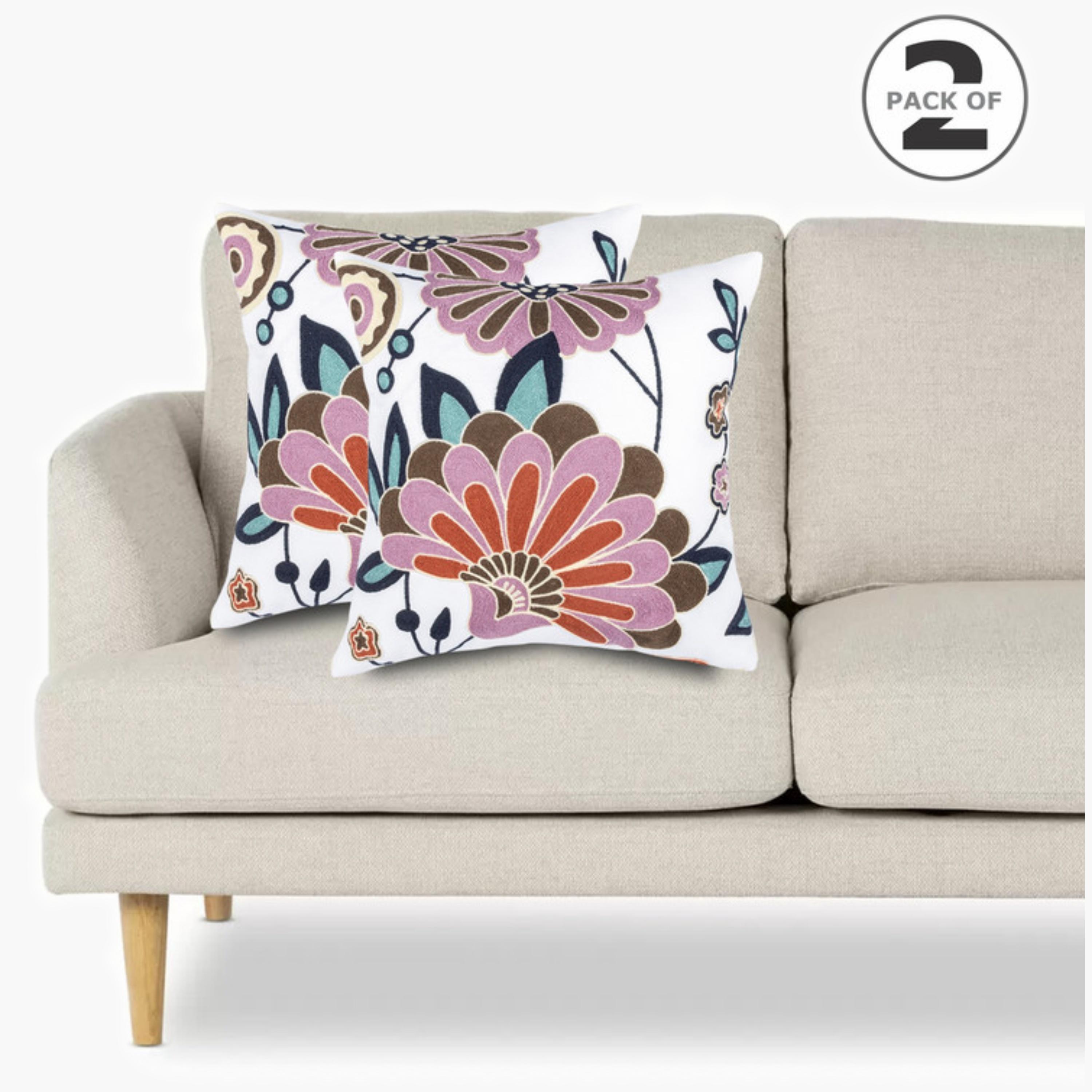 طقم غطاء وسادة بنمط الريش-household-cushionsandthrows-cushioncovers-image-171