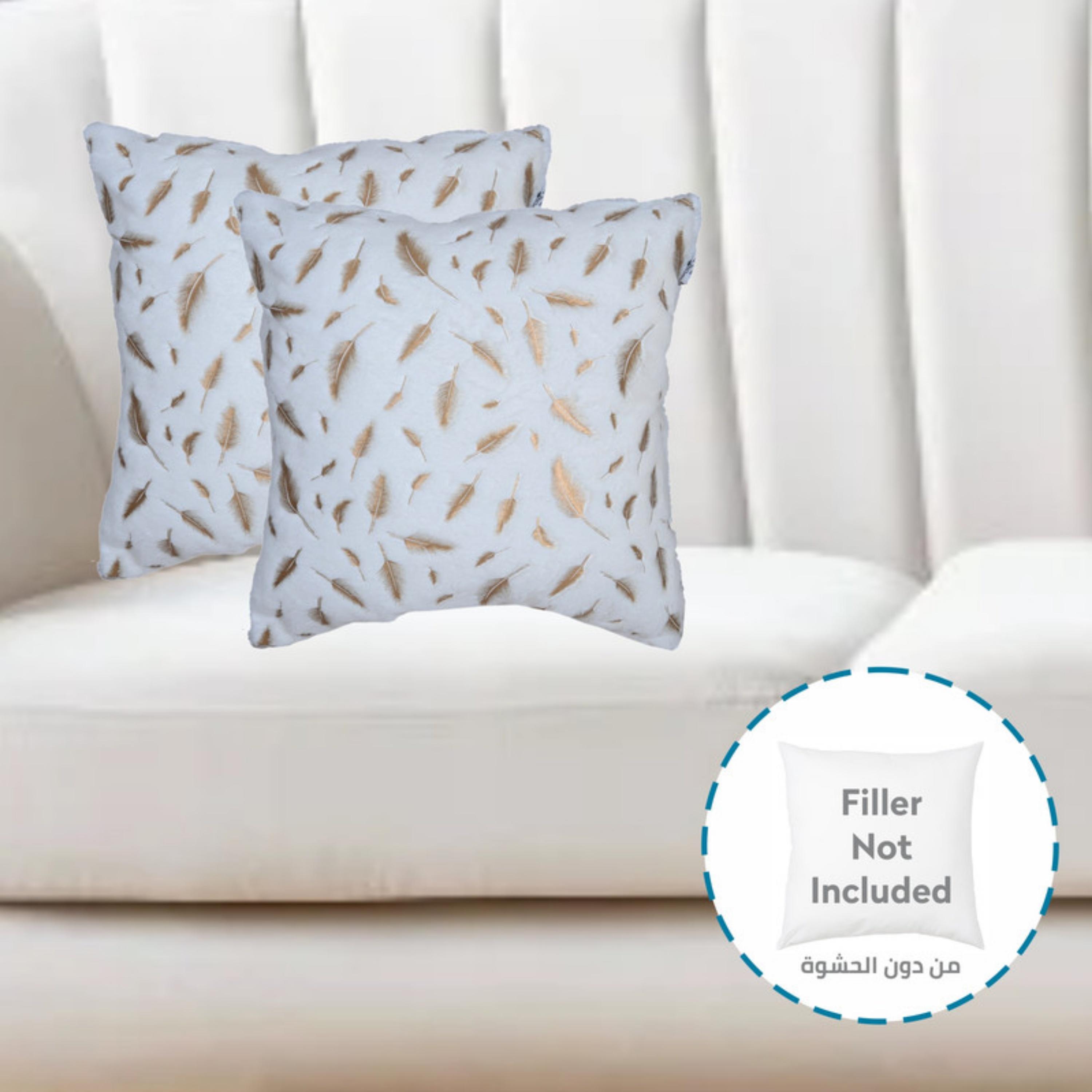طقم غطاء وسادة بنمط الريش-household-cushionsandthrows-cushioncovers-image-36
