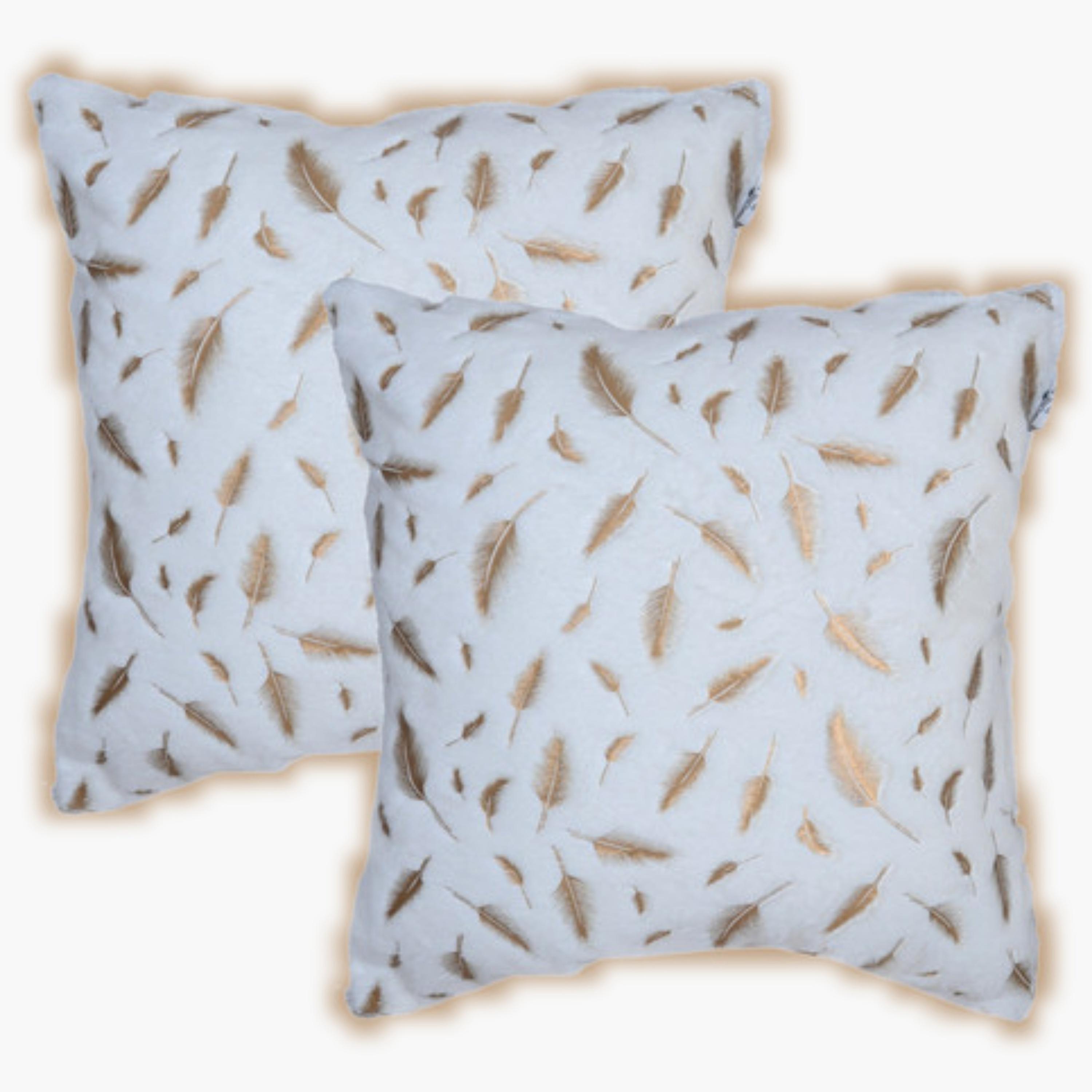 طقم غطاء وسادة بنمط الريش-household-cushionsandthrows-cushioncovers-image-37