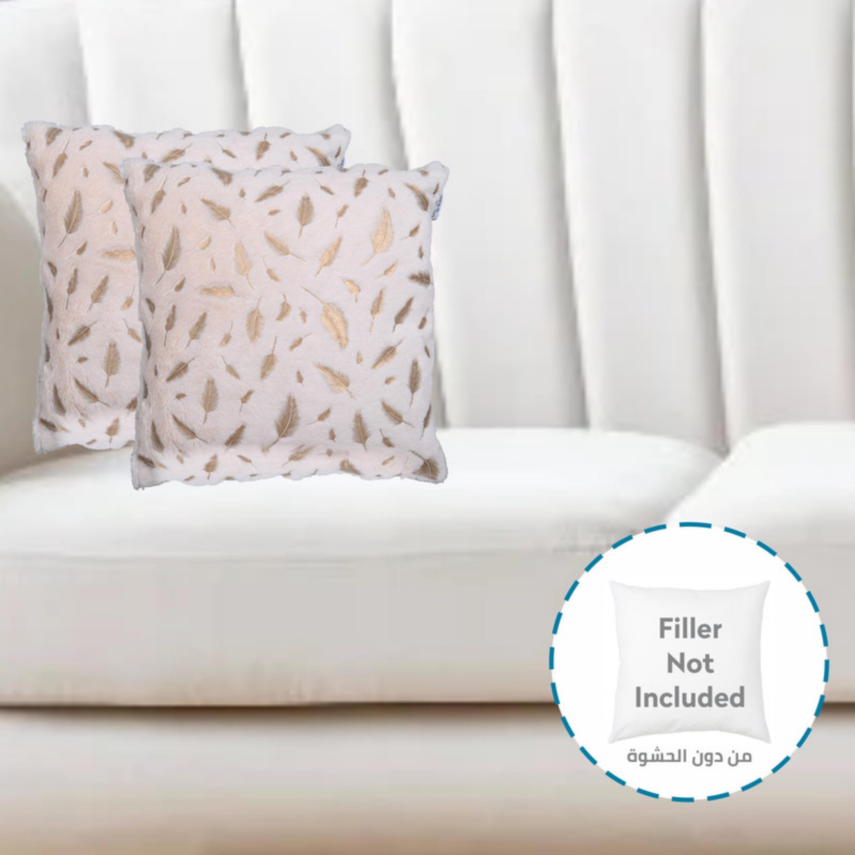 طقم غطاء وسادة بنمط الريش-household-cushionsandthrows-cushioncovers-image-204