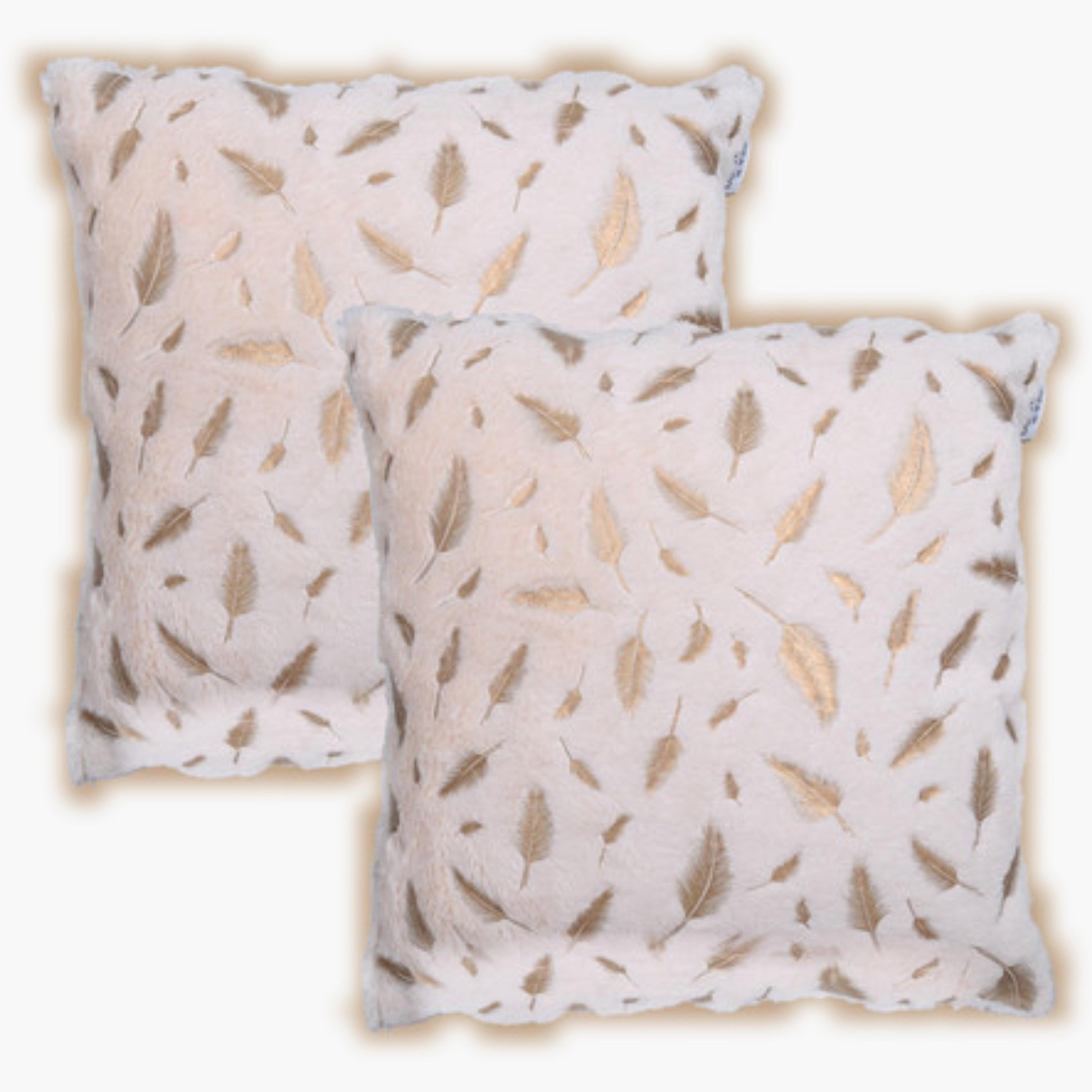 طقم غطاء وسادة بنمط الريش-household-cushionsandthrows-cushioncovers-image-206