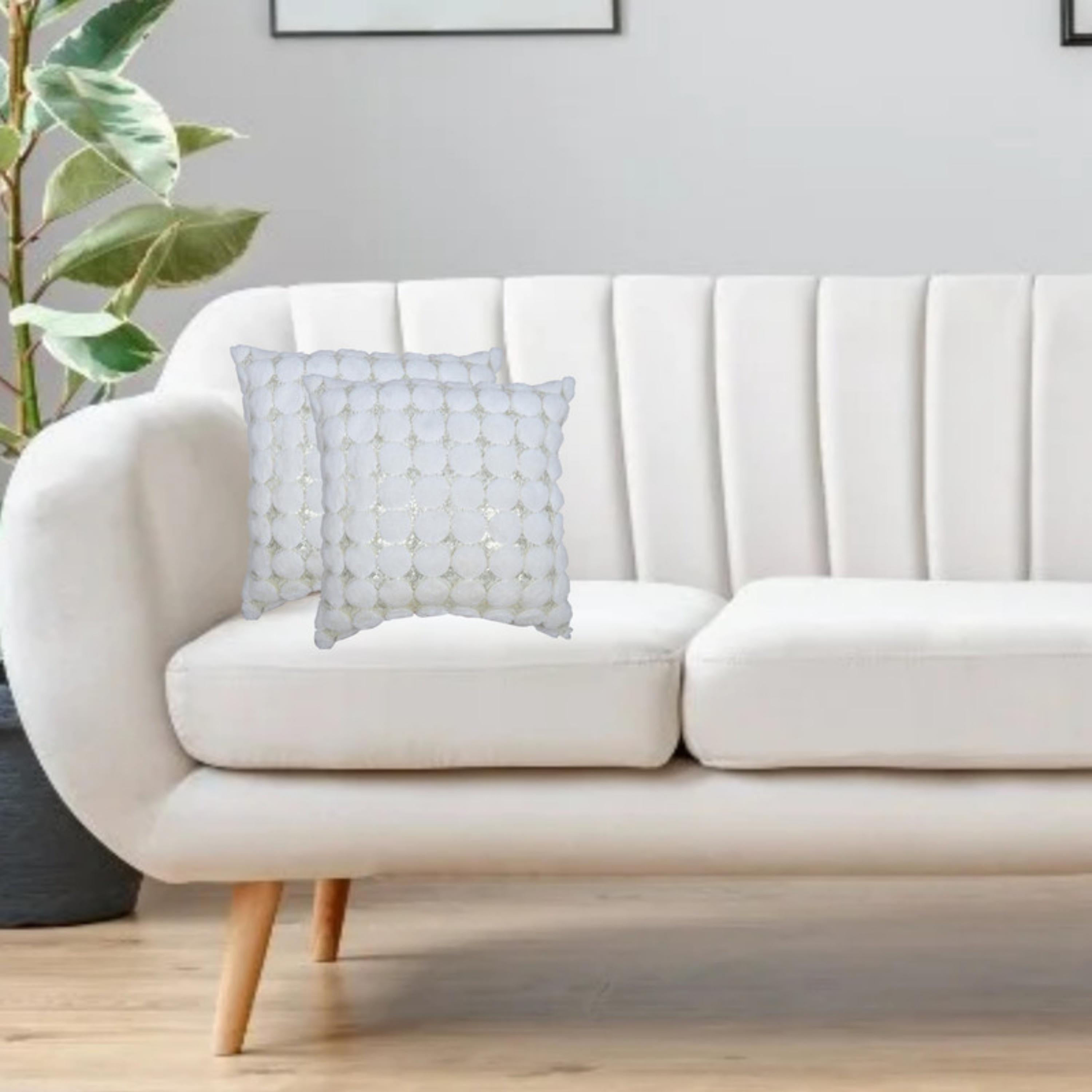طقم غطاء وسادة بنمط الريش-household-cushionsandthrows-cushioncovers-image-2