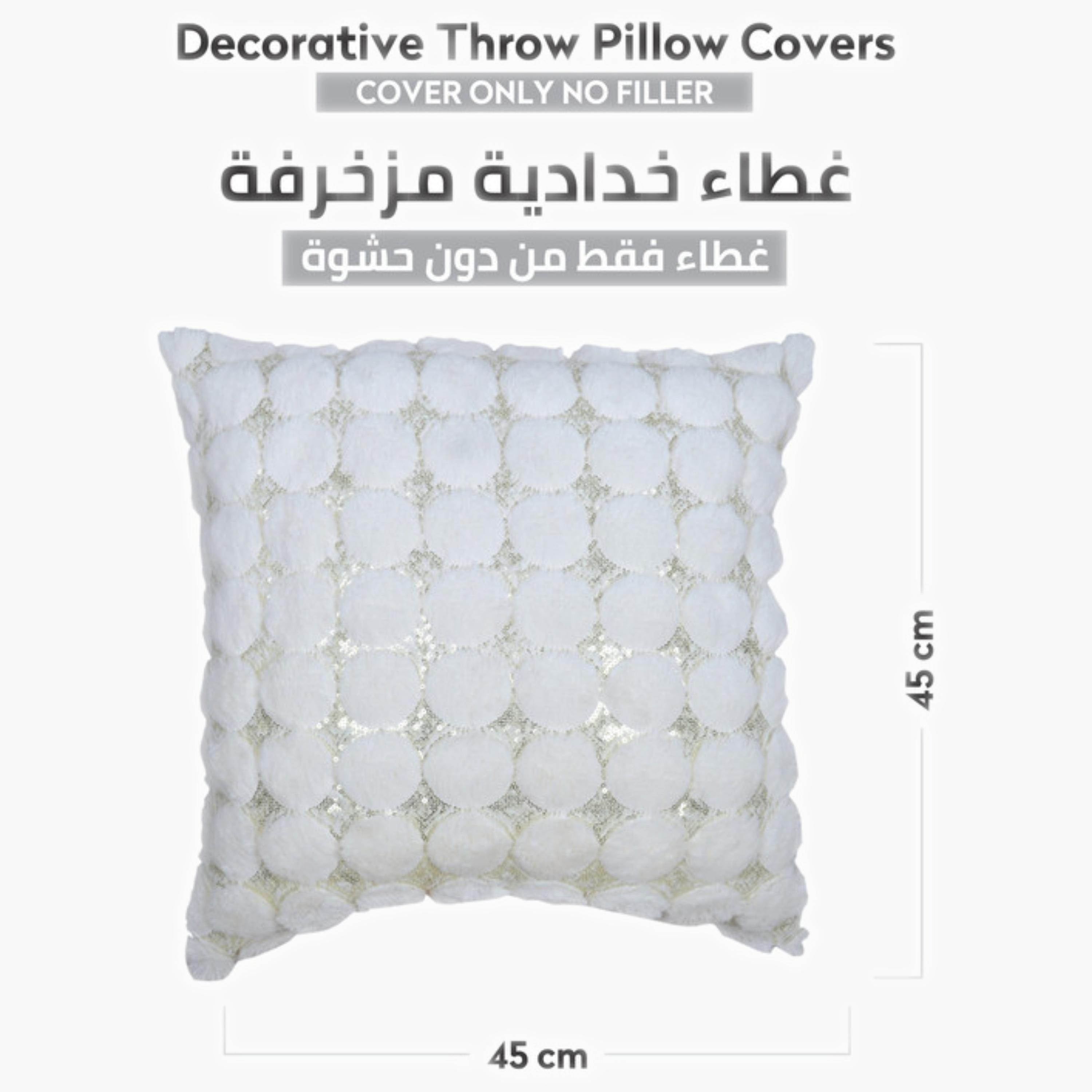 Decorative Cushion Cover Invisible Zipper-household-cushionsandthrows-cushioncovers-image-5