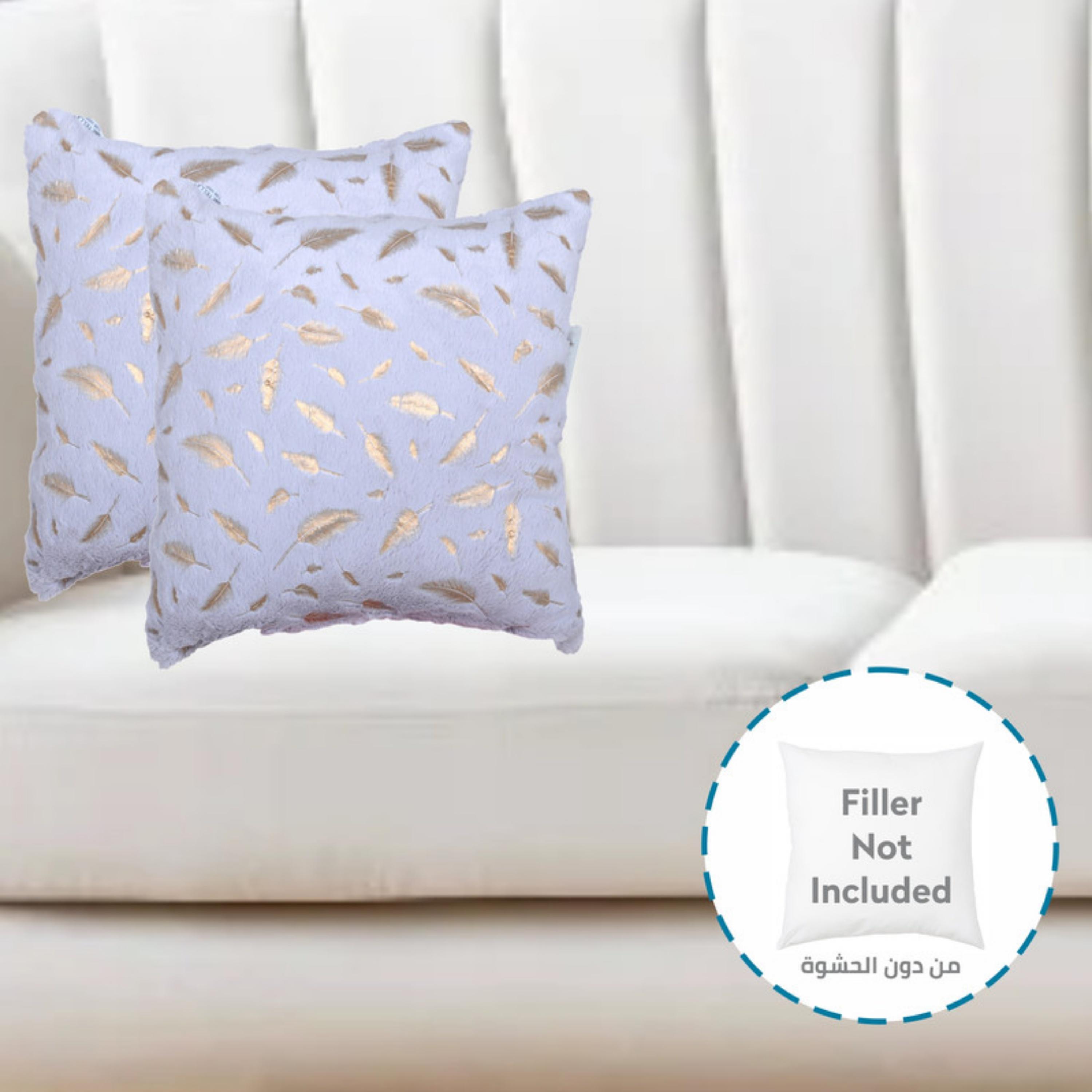طقم غطاء وسادة بنمط الريش-household-cushionsandthrows-cushioncovers-image-212