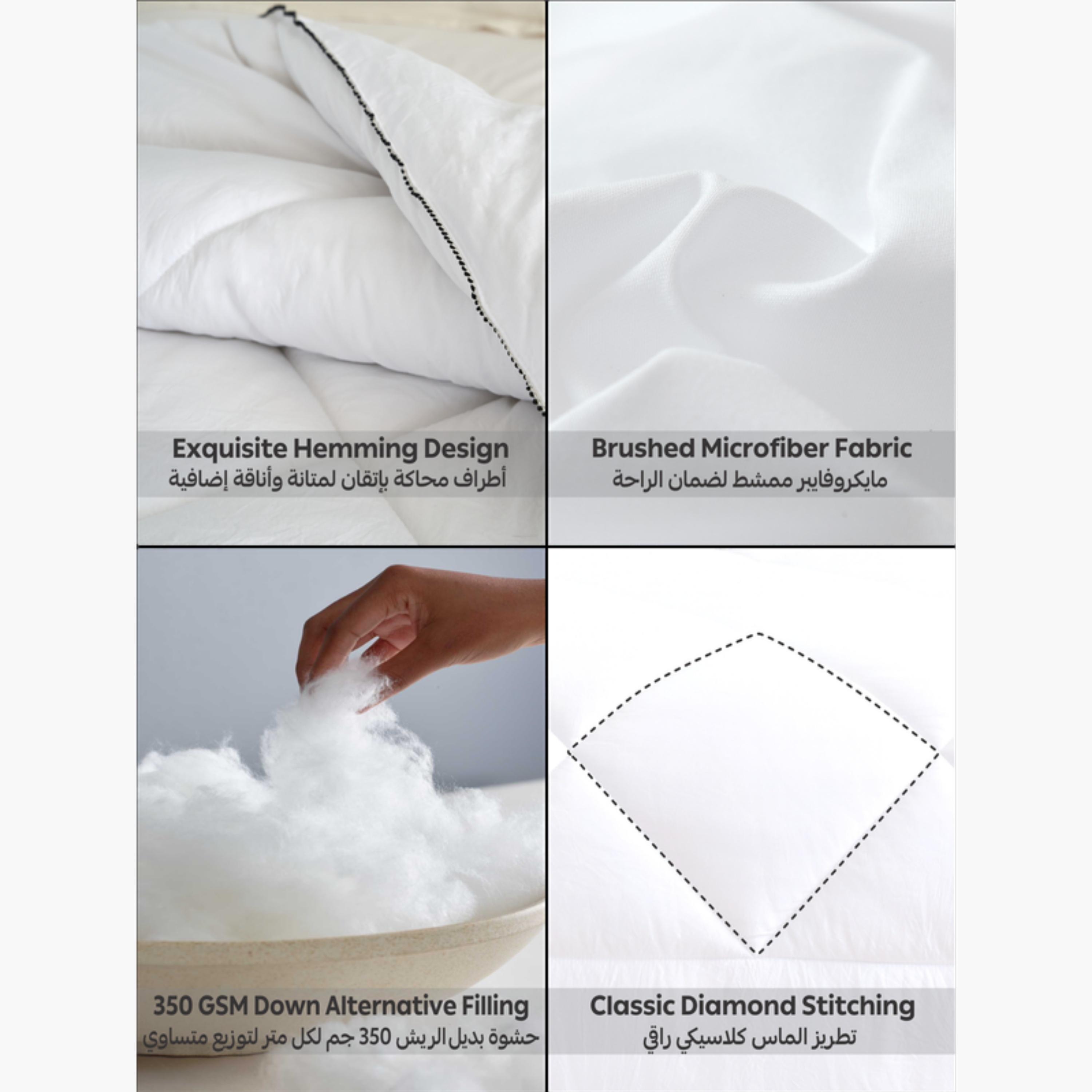 حشوة لحاف مبطنة مقاس كينغ-household-bedding-duvetandcovers-duvets-image-4