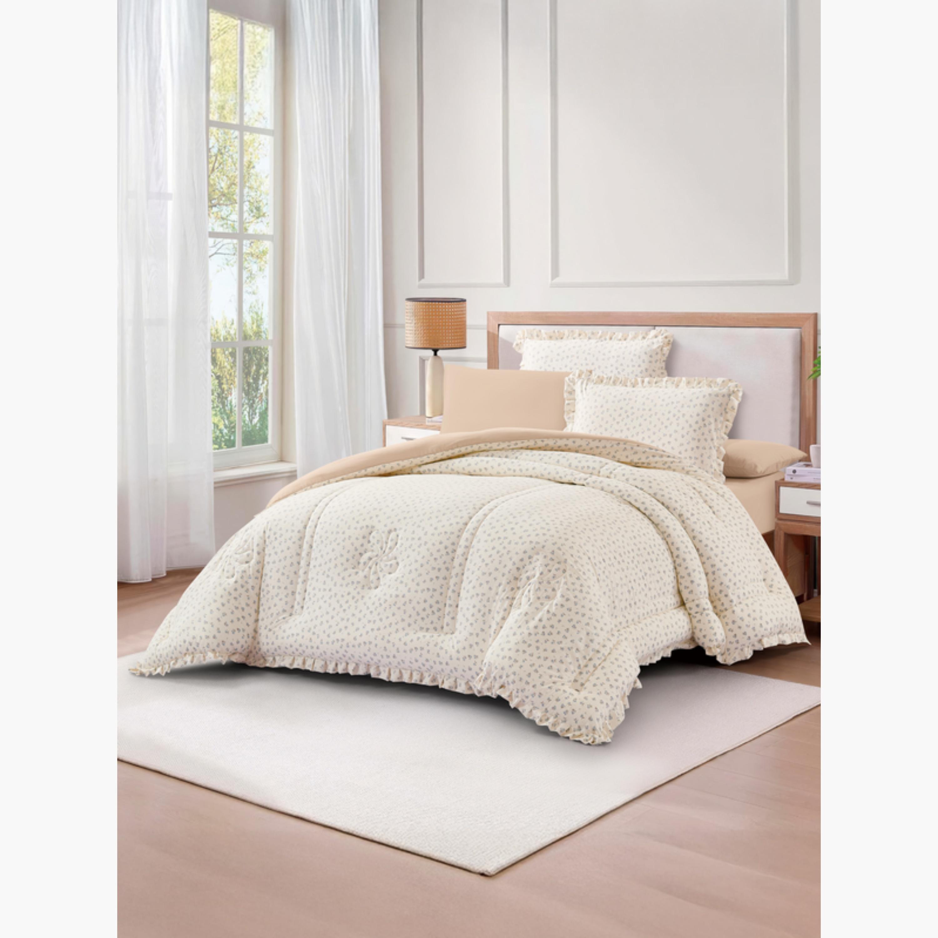 طقم لحاف قابل للعكس مع حواف مكشكشة-household-bedding-comfortersandbedspreads-comforters-image-40