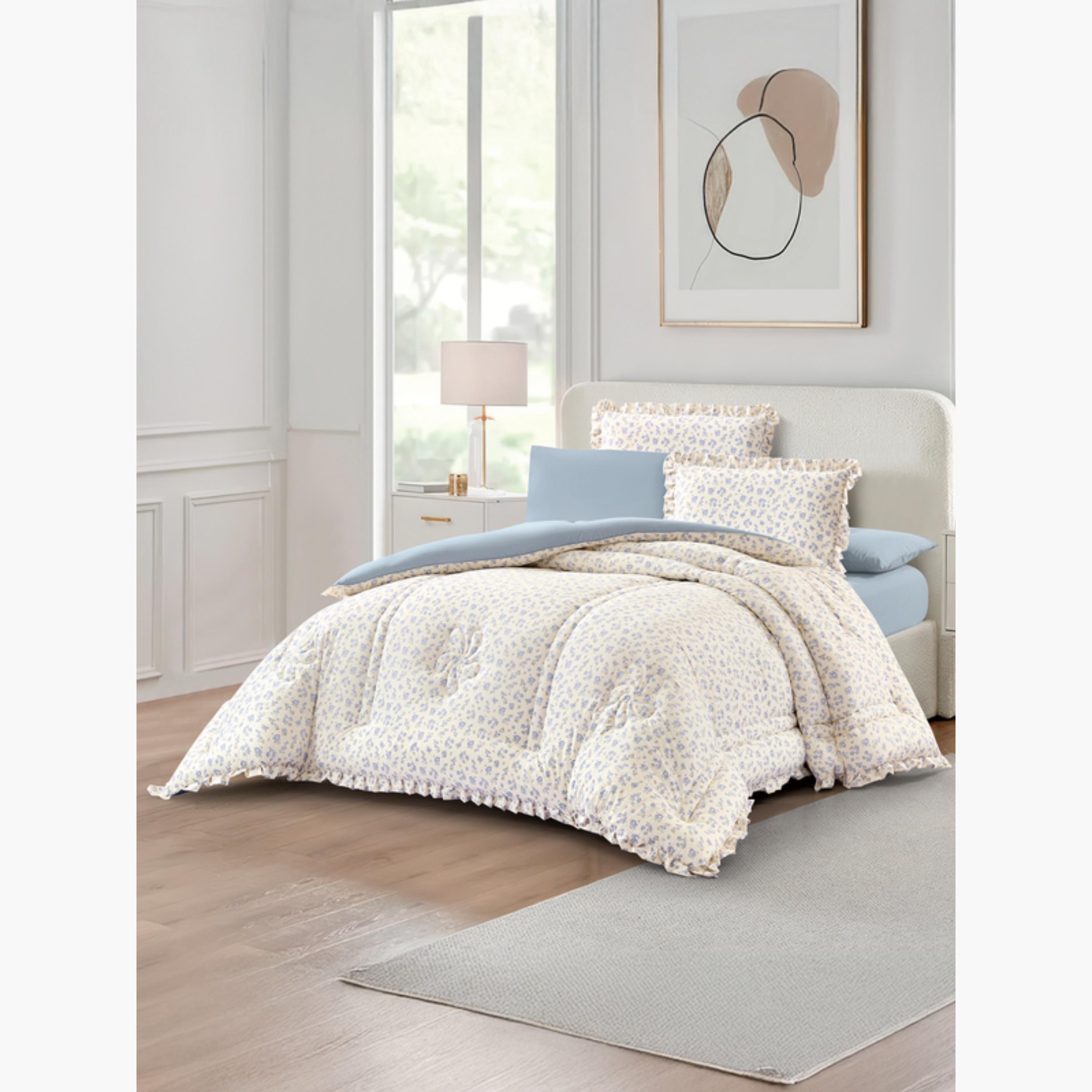 طقم لحاف قابل للعكس مع حواف مكشكشة-household-bedding-comfortersandbedspreads-comforters-image-43