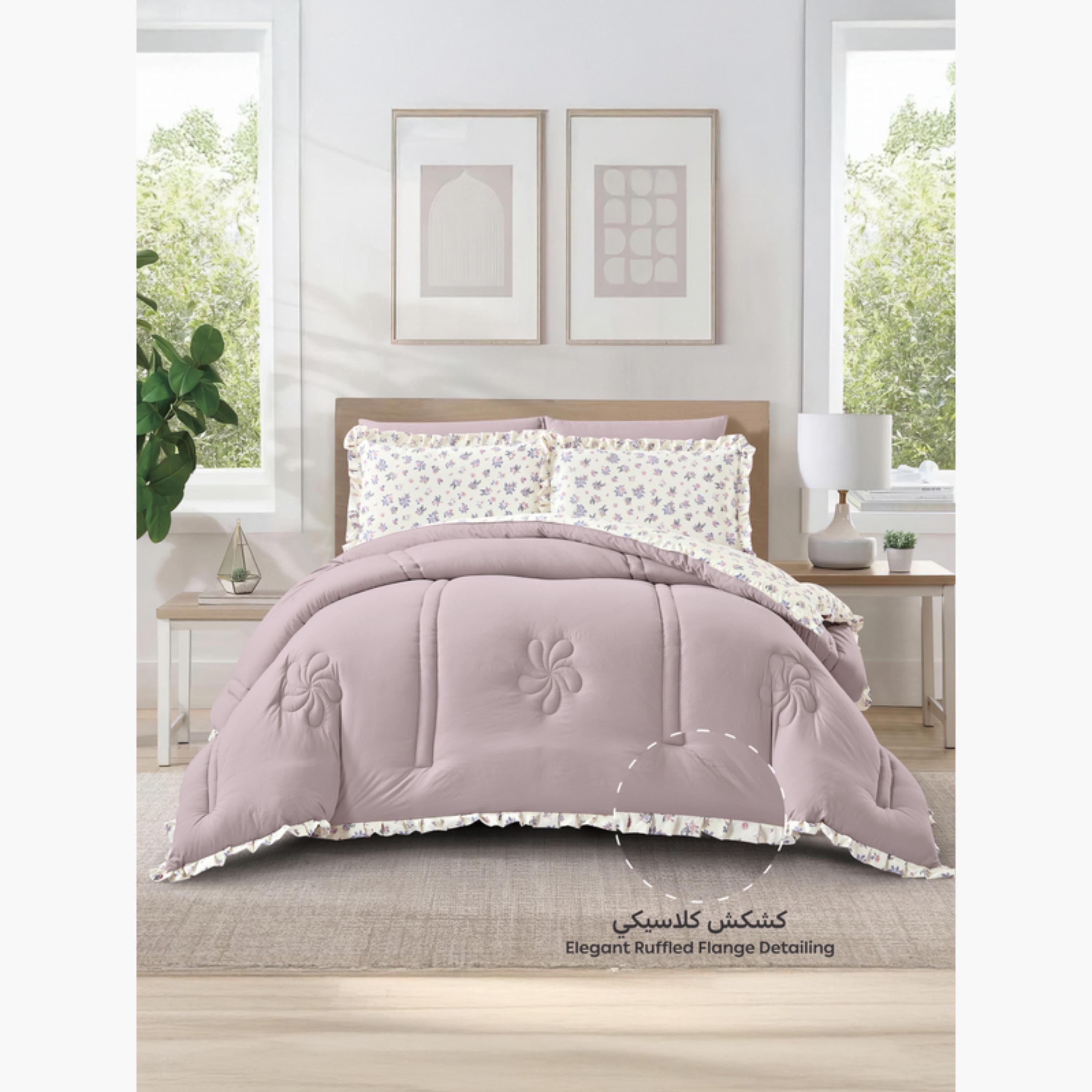 طقم لحاف مطبوع قابل للعكس-household-bedding-comfortersandbedspreads-comforters-image-13