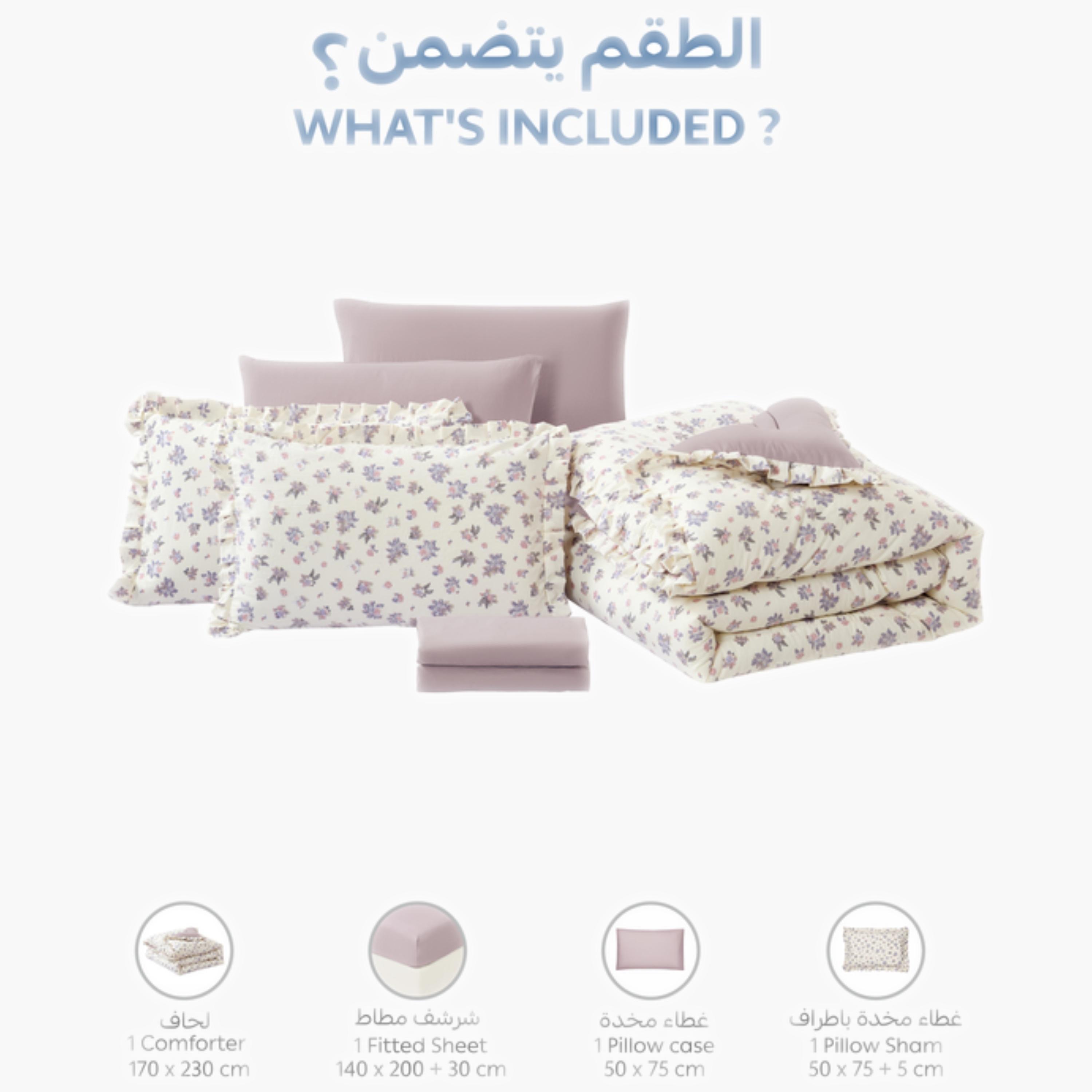 طقم لحاف مطبوع قابل للعكس-household-bedding-comfortersandbedspreads-comforters-image-16