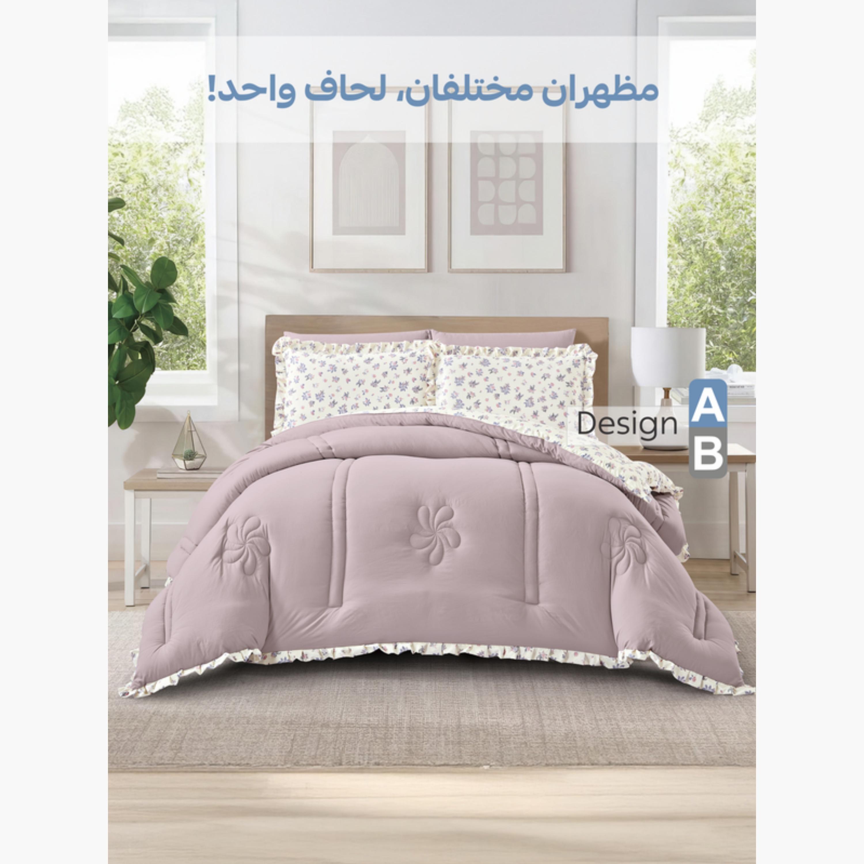 طقم لحاف مطبوع قابل للعكس-household-bedding-comfortersandbedspreads-comforters-image-18