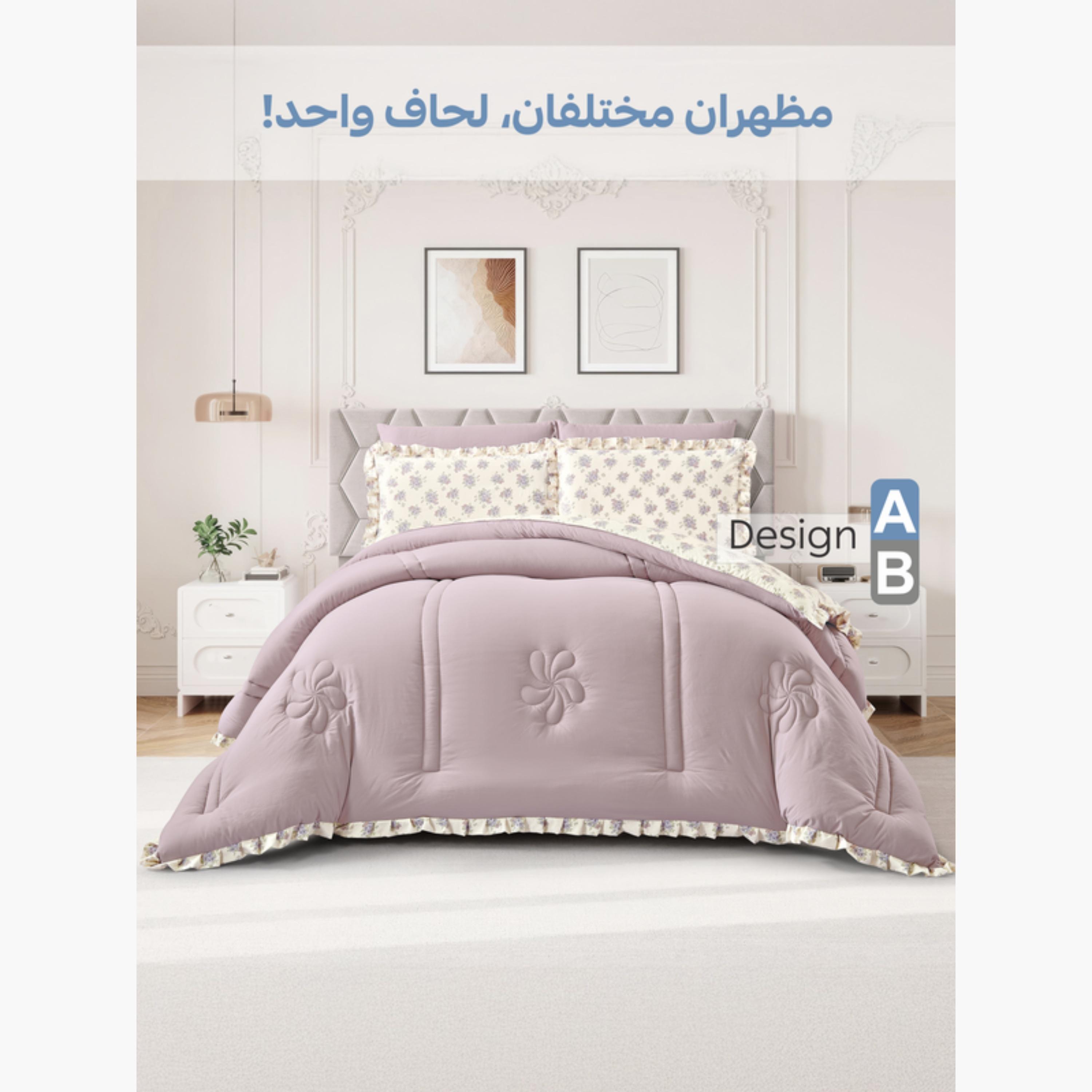 طقم لحاف مطبوع قابل للعكس-household-bedding-comfortersandbedspreads-comforters-image-19