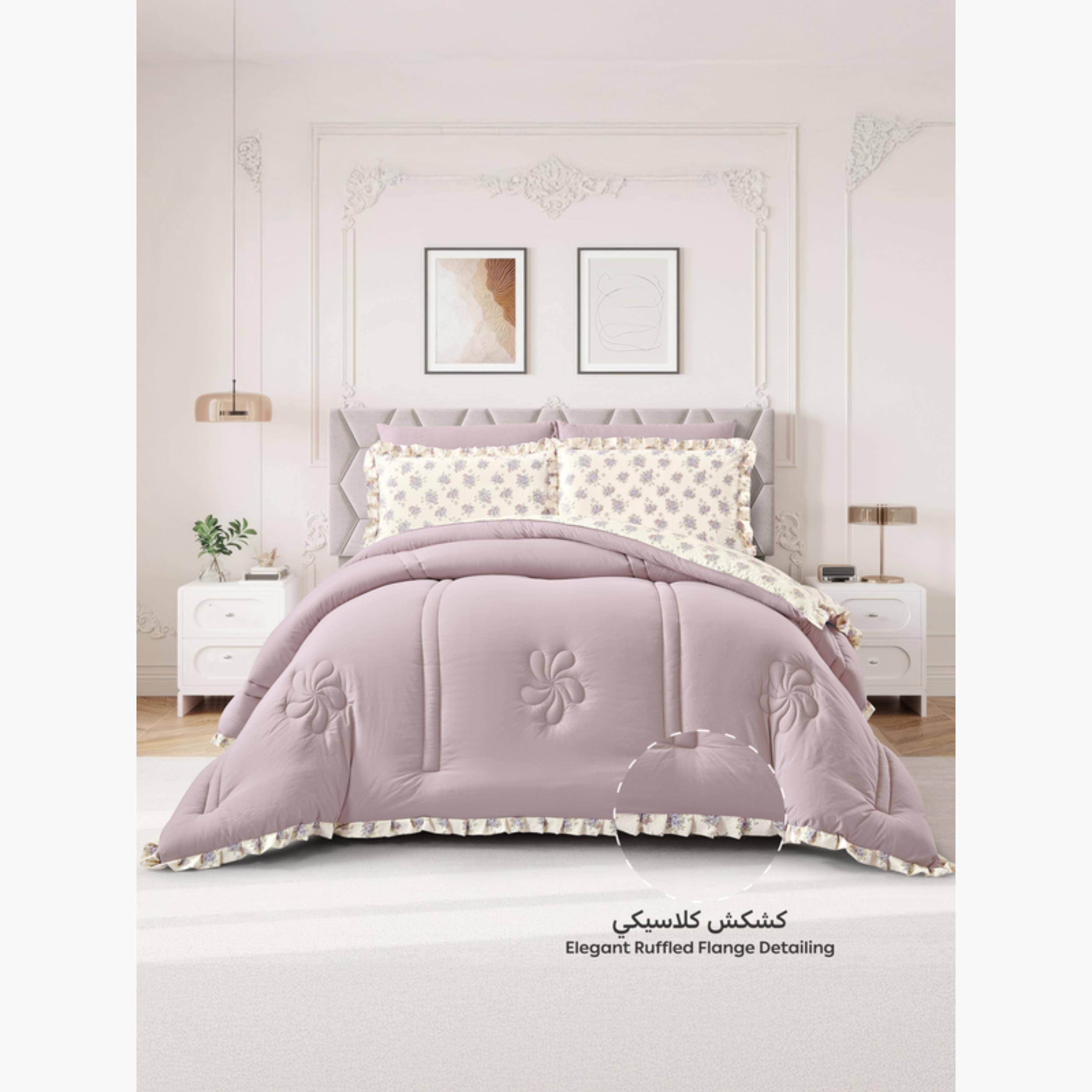 طقم لحاف مطبوع قابل للعكس-household-bedding-comfortersandbedspreads-comforters-image-23