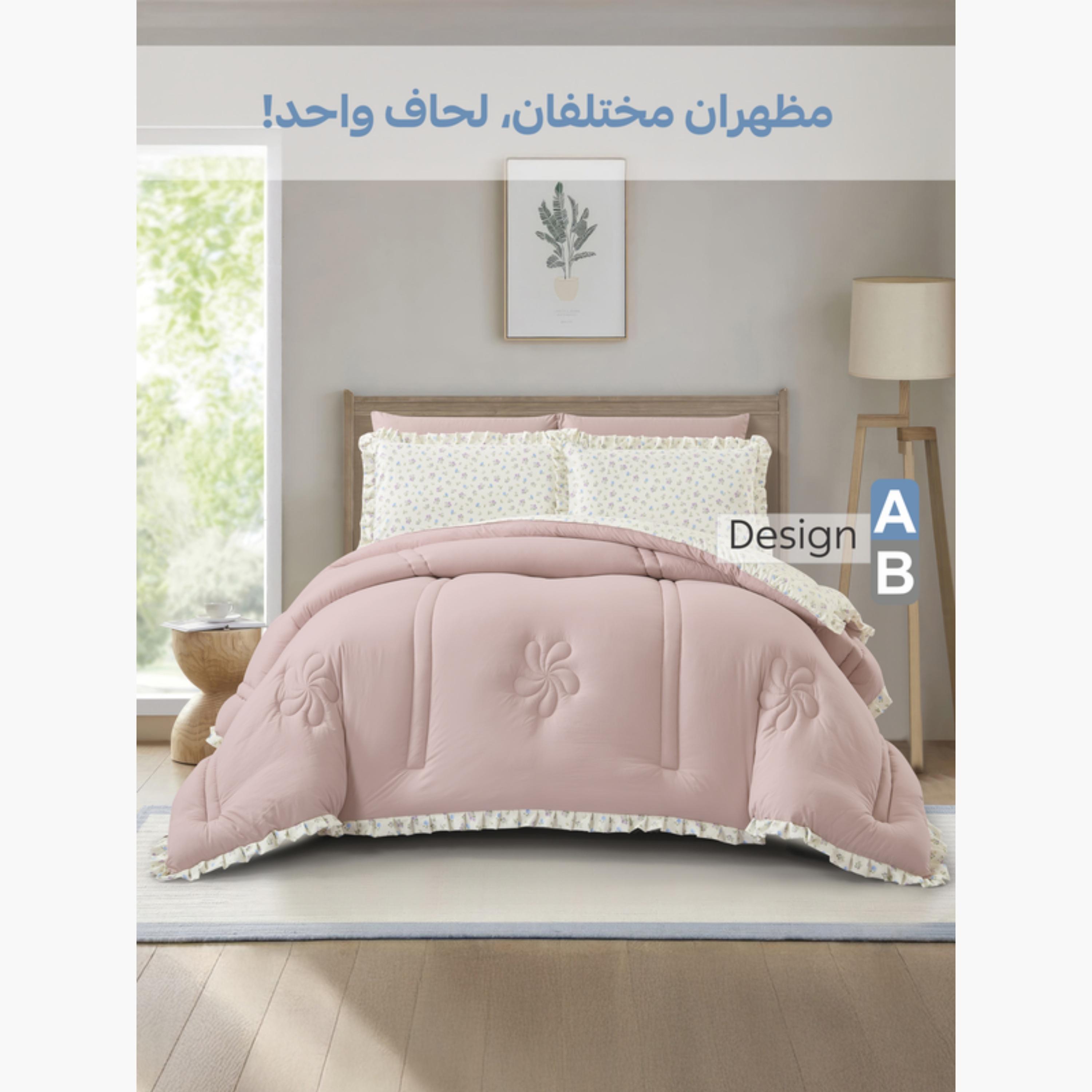 طقم لحاف مطبوع قابل للعكس-household-bedding-comfortersandbedspreads-comforters-image-33