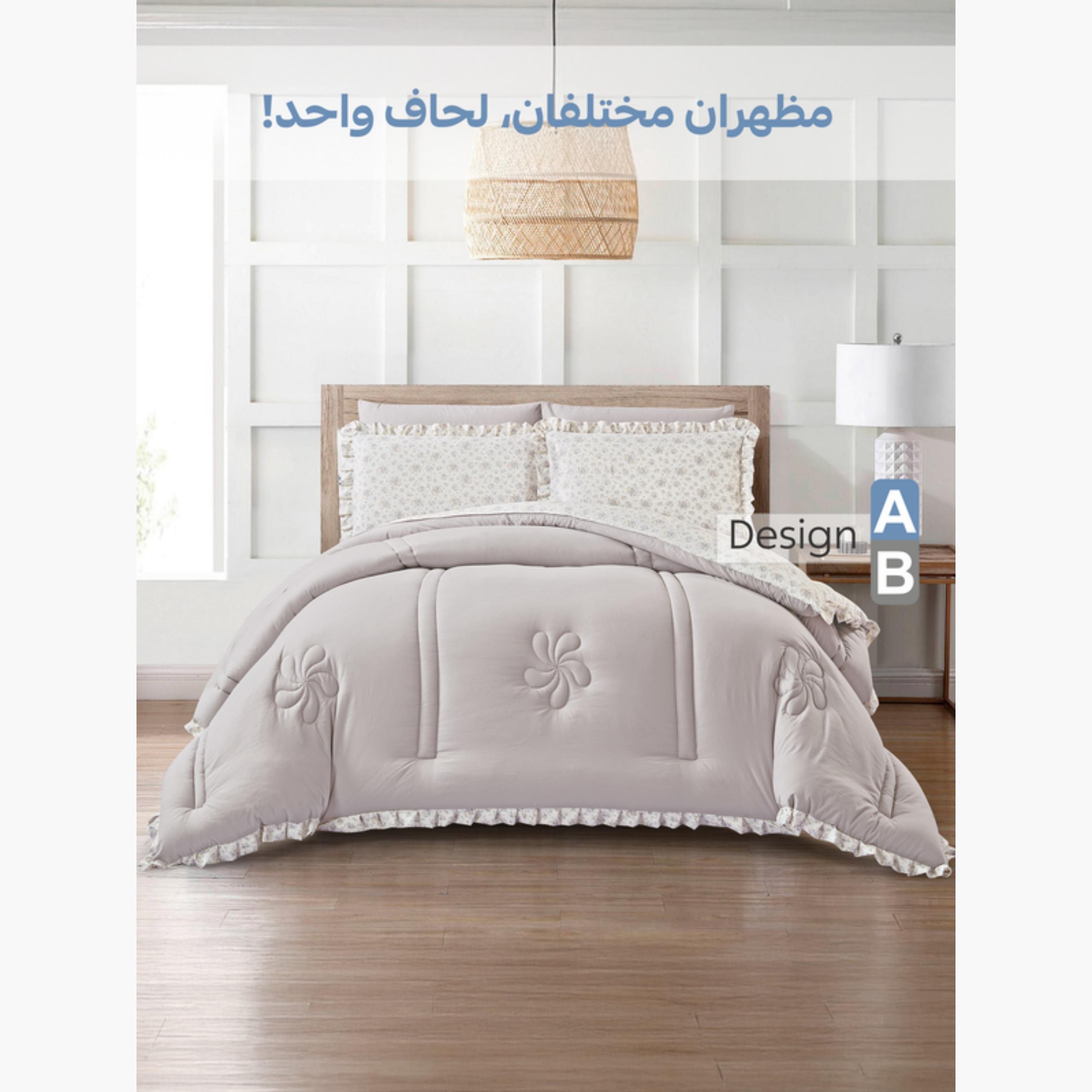 طقم لحاف مطبوع قابل للعكس-household-bedding-comfortersandbedspreads-comforters-image-61