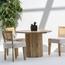 Art and Craft Luwin 4-Seater Wooden Top Dining Table-InfluencerCodes_Ramadan26_All_20012026-image-3