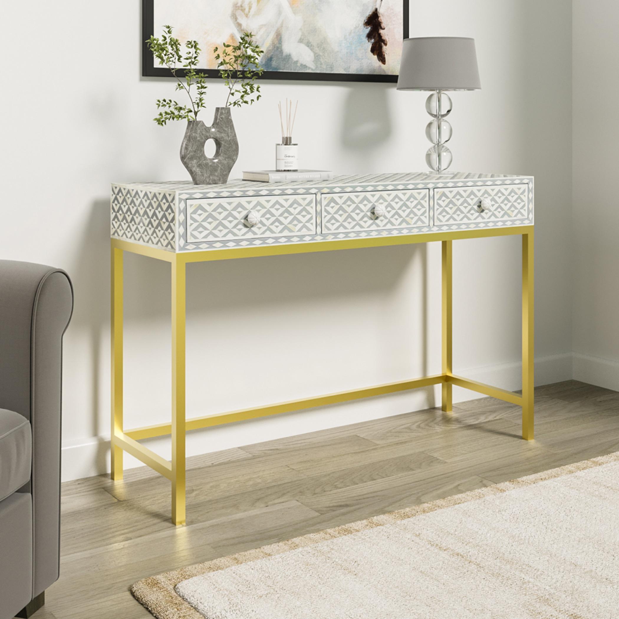 Trikon Console Table