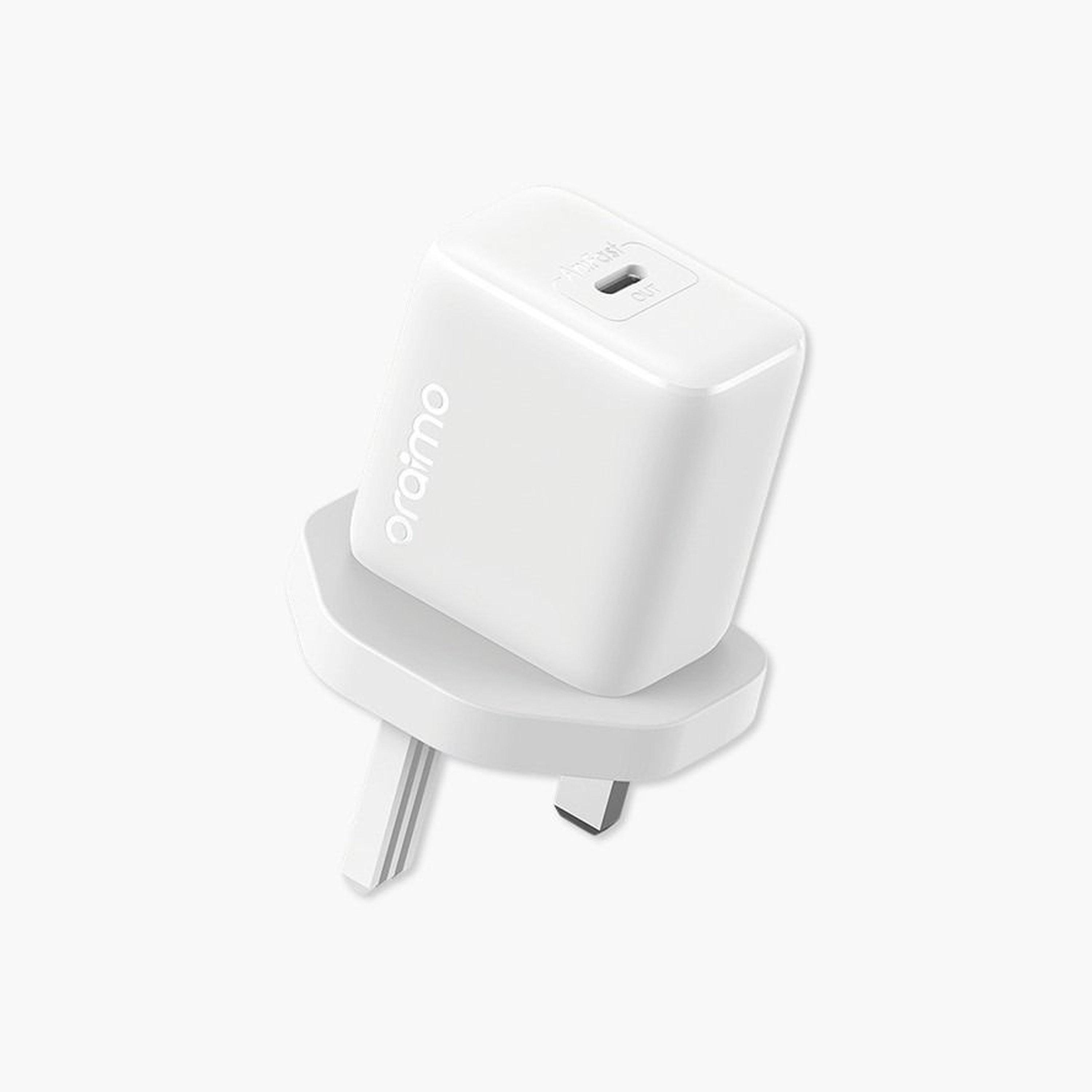 Oraimo Wall Charging USB-C Port 20W - Black-electronics-accessories-mobileaccesories-image-1