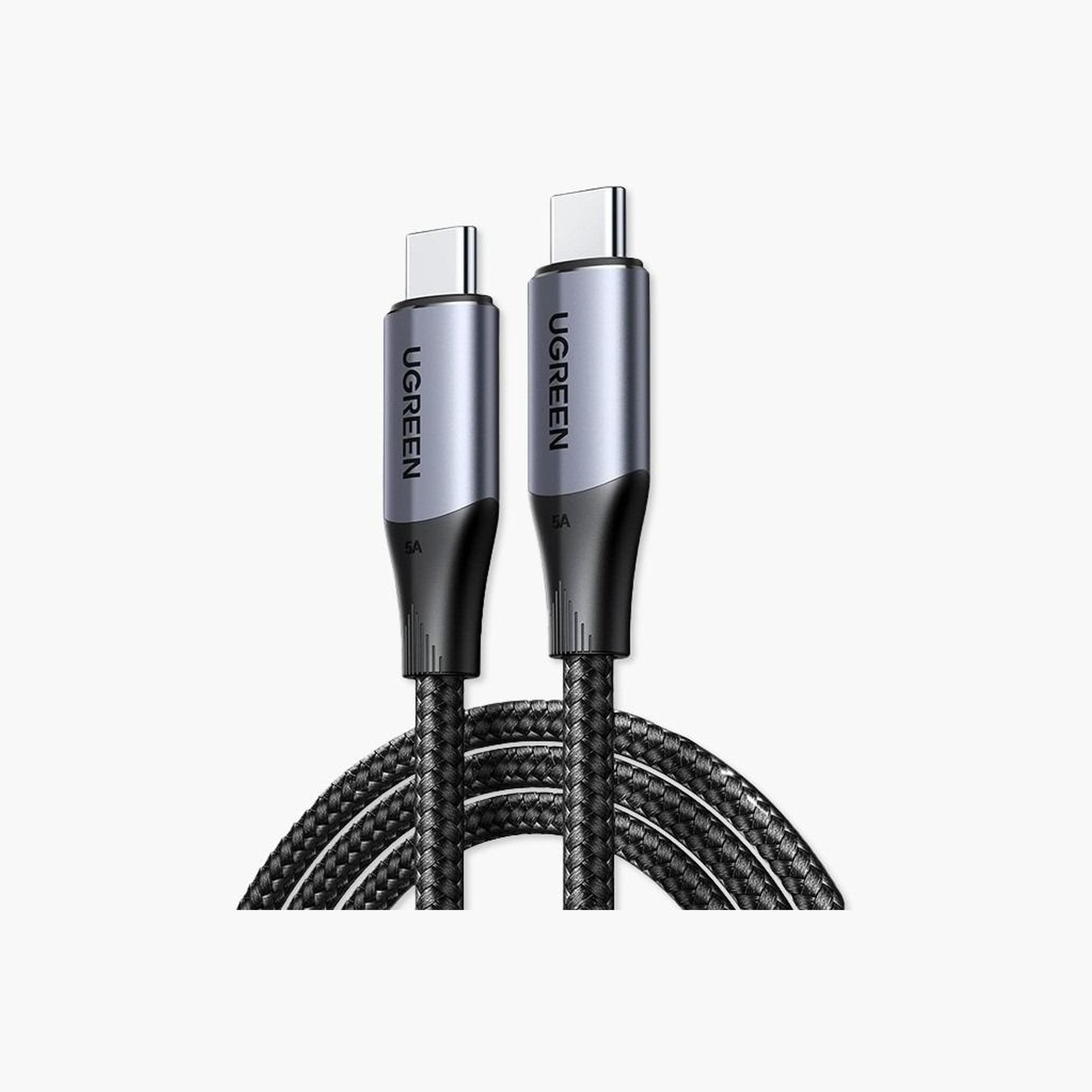 Ugreen Cable Fast Data USB-C to USB-C 240W 1m - Grey-electronics-accessories-mobileaccesories-image-1