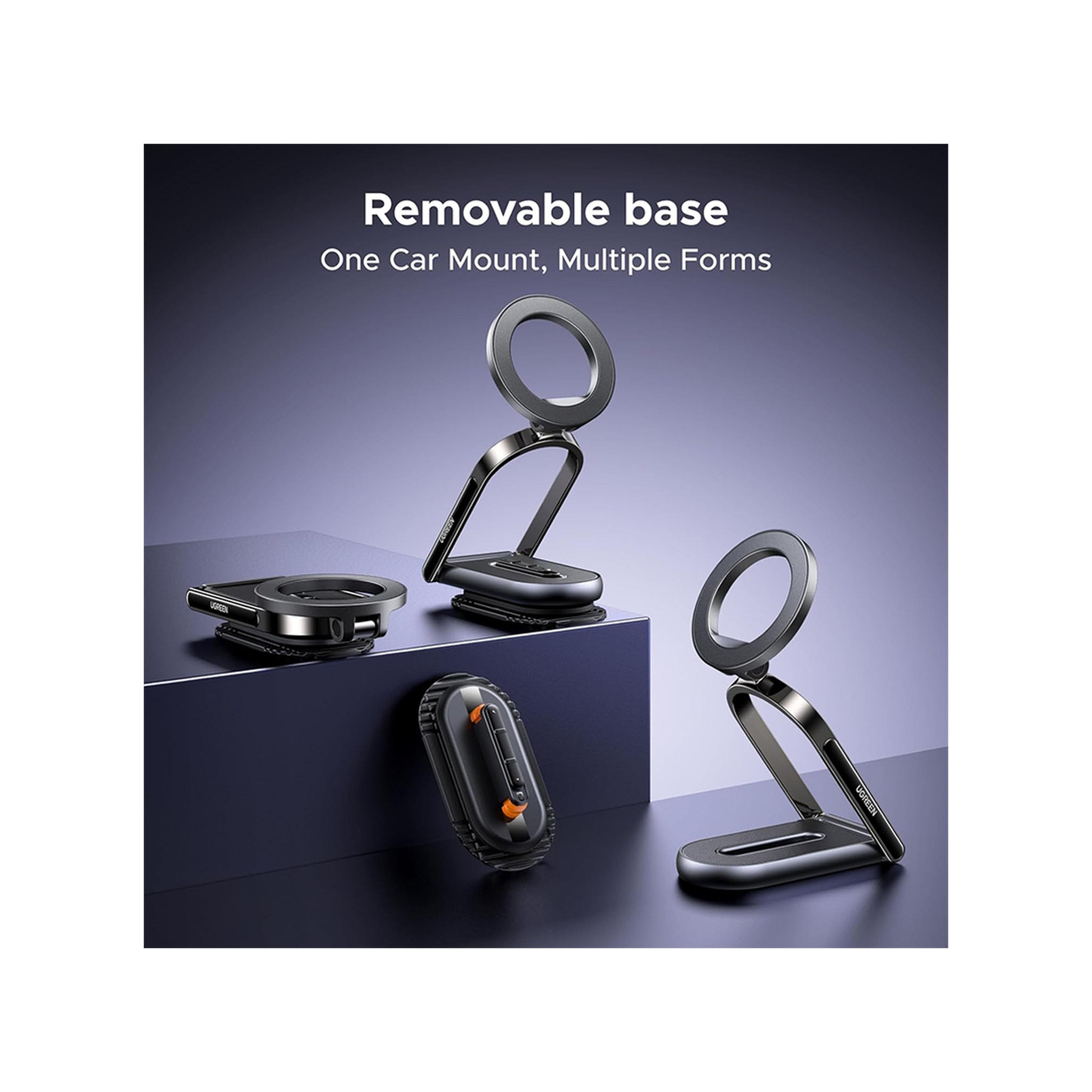 Ugreen Car Mount Dashboard 360° Rotation Magnetic Phone Holder MagSafe - Grey-electronics-accessories-mobileaccesories-image-3