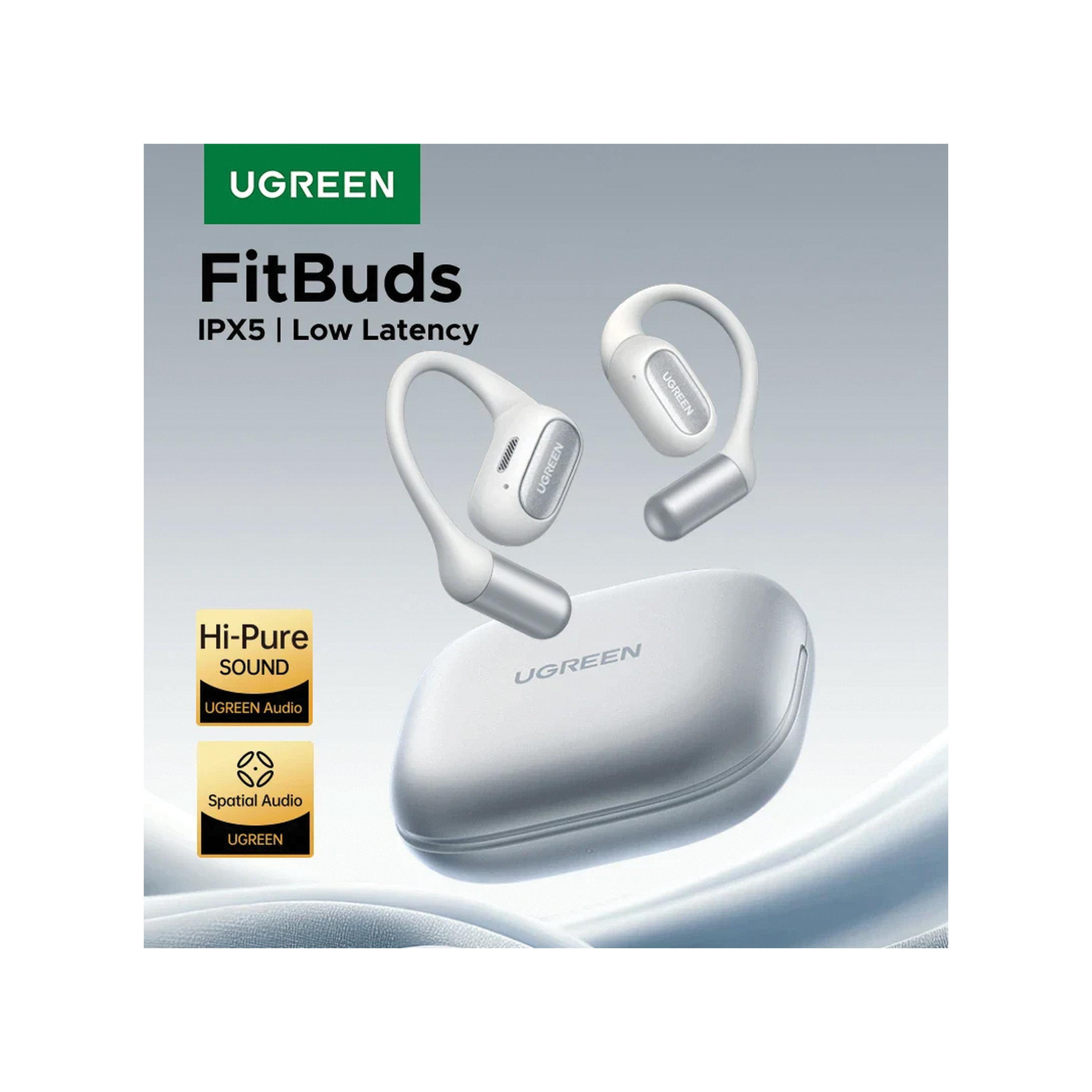 Ugreen Earbuds FitBuds S7 Open-Ear Design - White-electronics-headphonesandearphones-image-3
