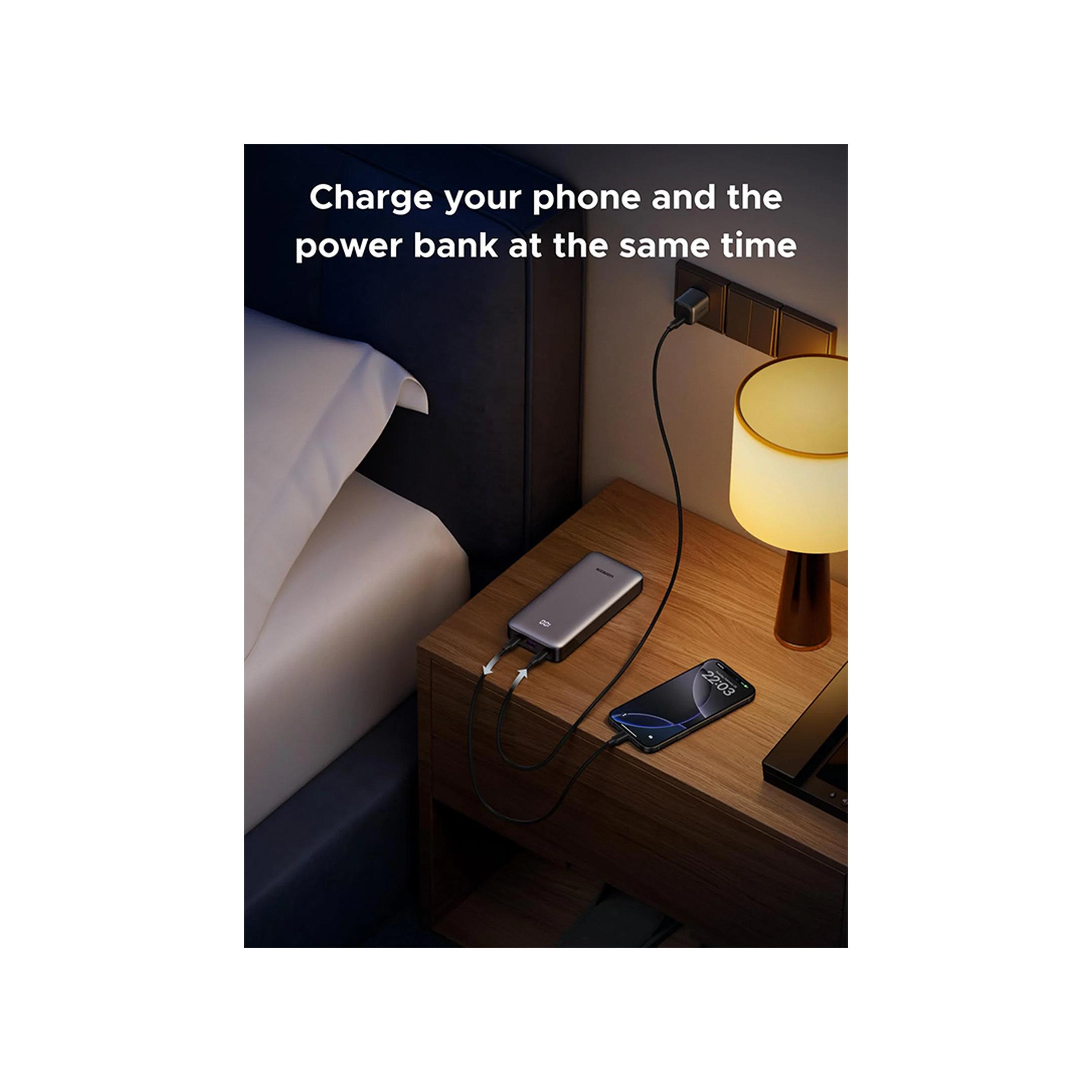 Ugreen Power Bank Nexode 2 USB-C and USB Ports 20000mAh 30W - Grey-electronics-portabledevices-image-5
