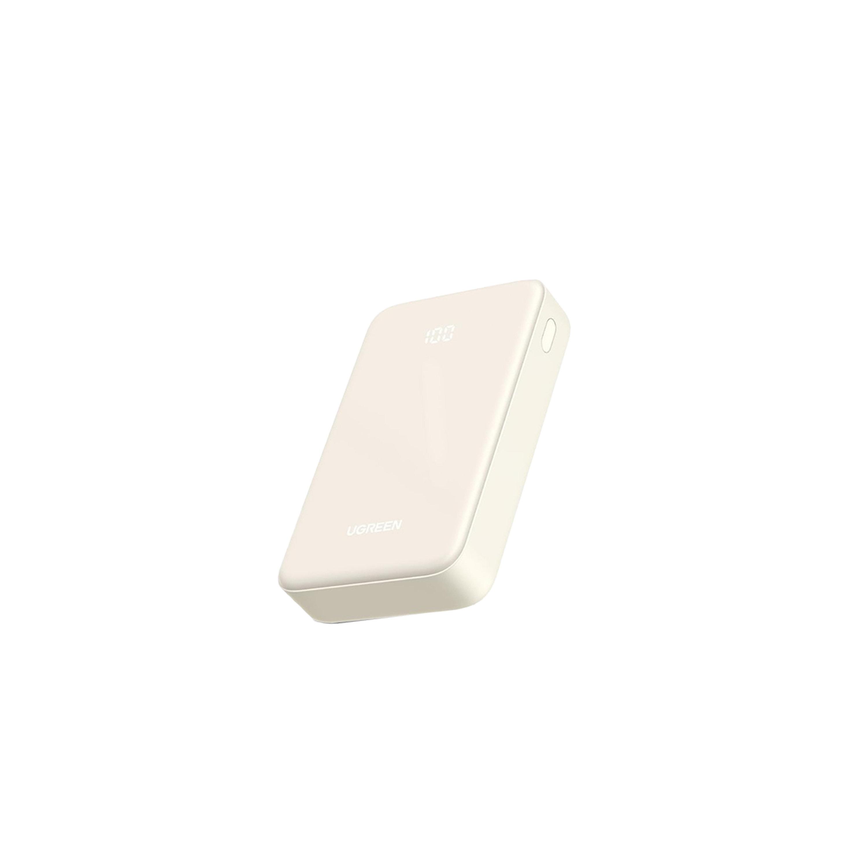 Ugreen PowerBank Two-Way Fast Charge 2 USB-C and USB Ports 20000mAh 30W - Beige-electronics-portabledevices-image-2