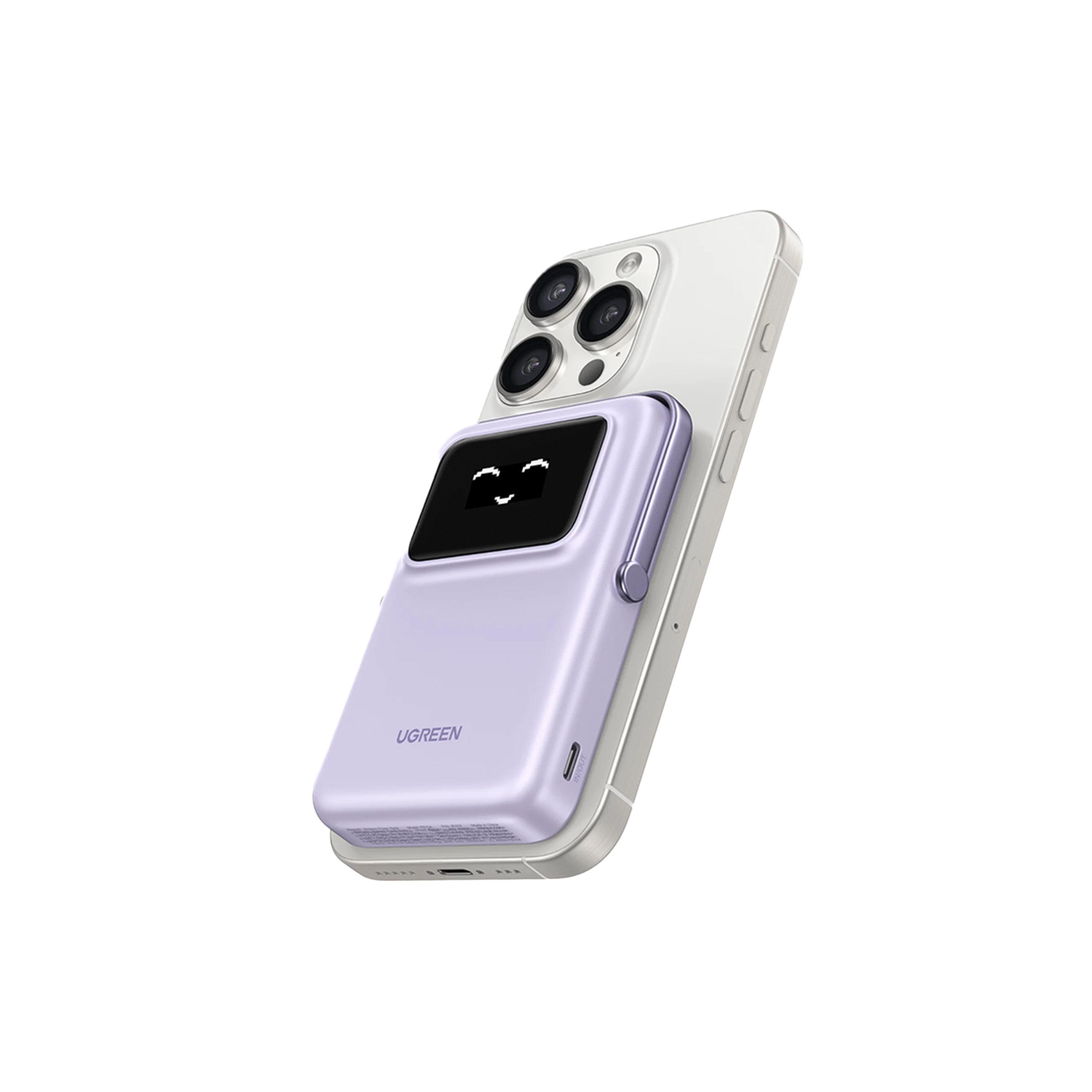 Ugreen Uno Magnetic Wireless Power Bank Magsafe 10000mAh 20W - Purple-electronics-portabledevices-image-2