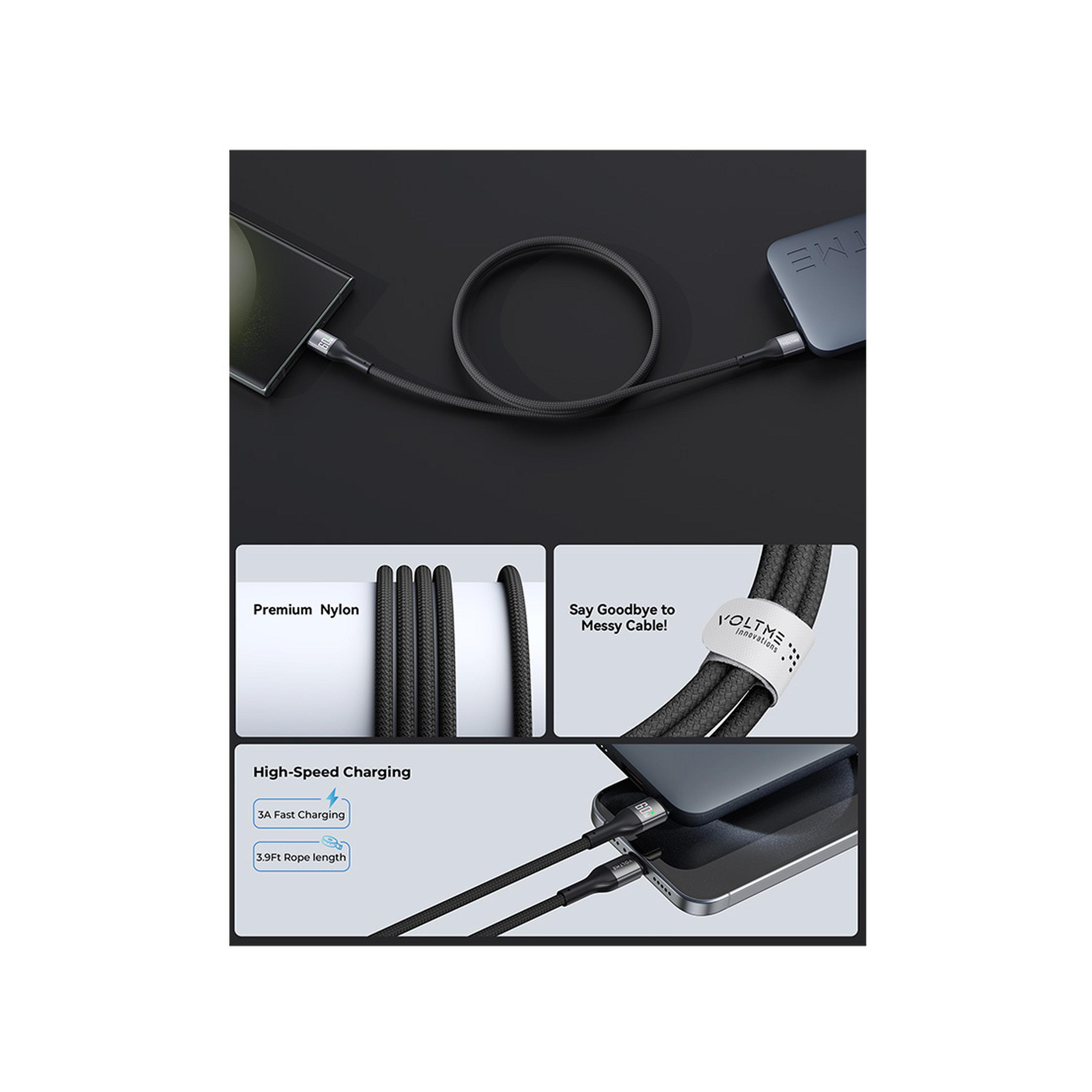 Voltme Charger Package Hypercore 10000mAh and Wall Charger and Cable - Deep Blue-electronics-accessories-mobileaccesories-image-4