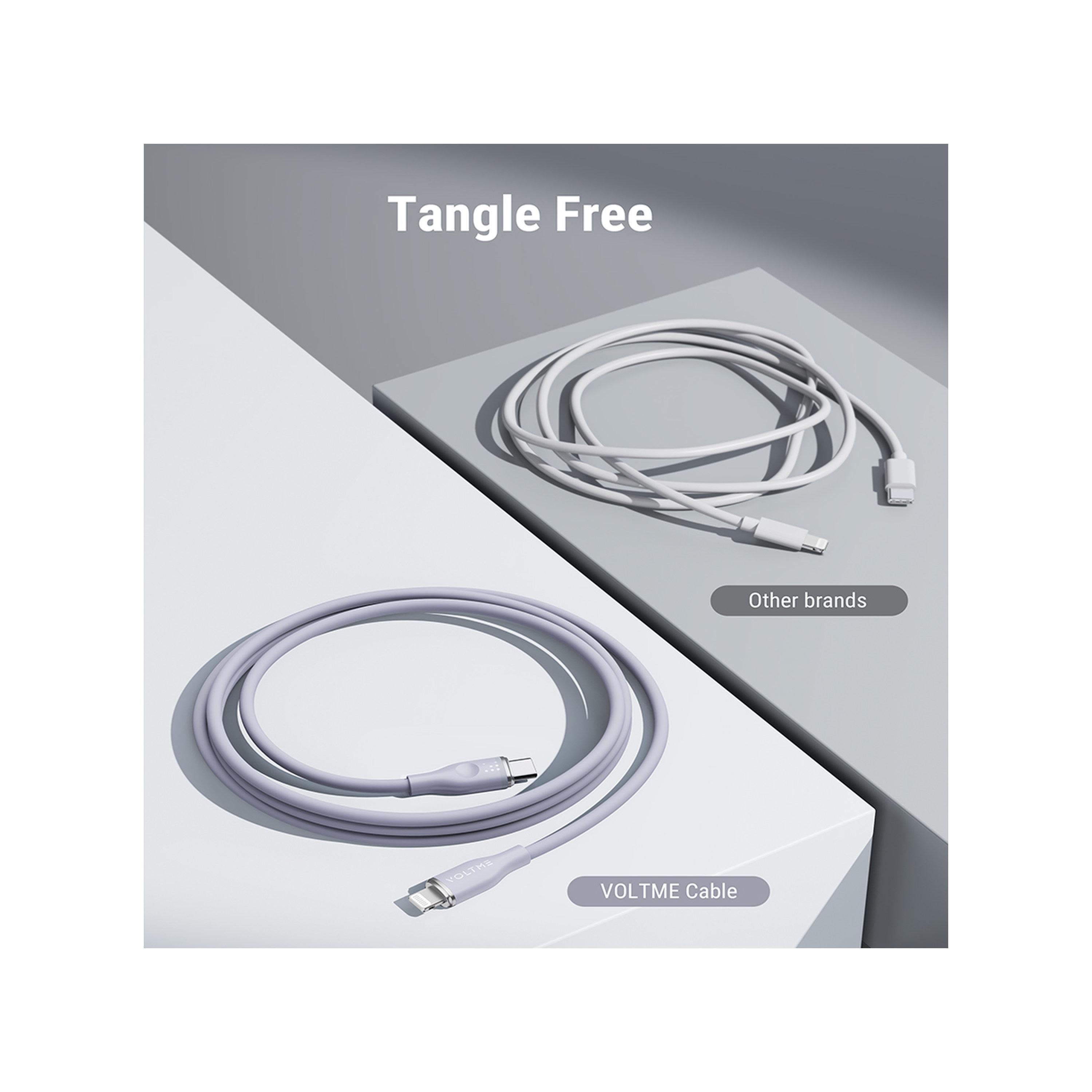Voltme Moss Series Cable USB-C To Lightning 1.2m 30W - Grey-electronics-accessories-mobileaccesories-image-4